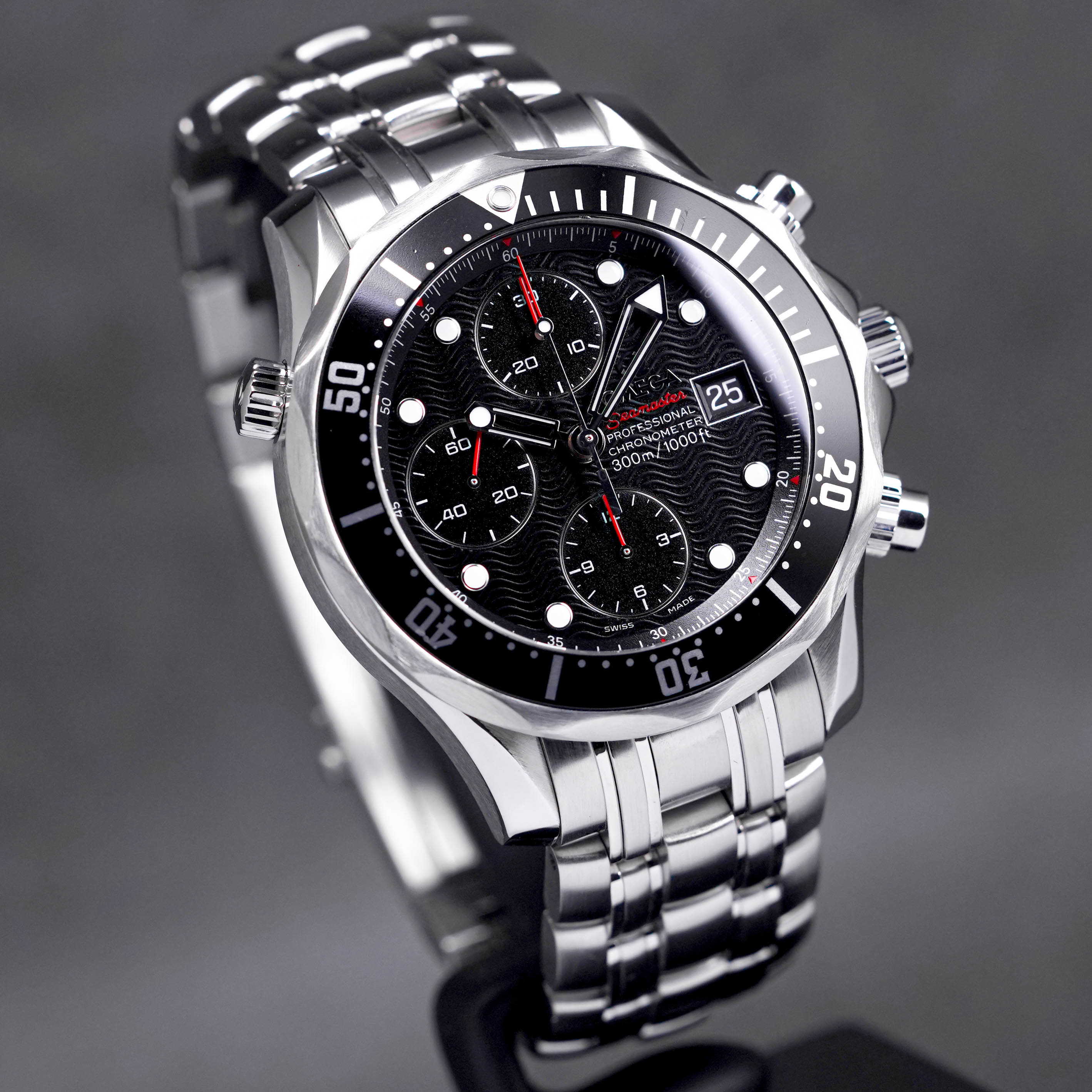 SEAMASTER DIVER 300 BLACK CHRONOGRAPH (2011)