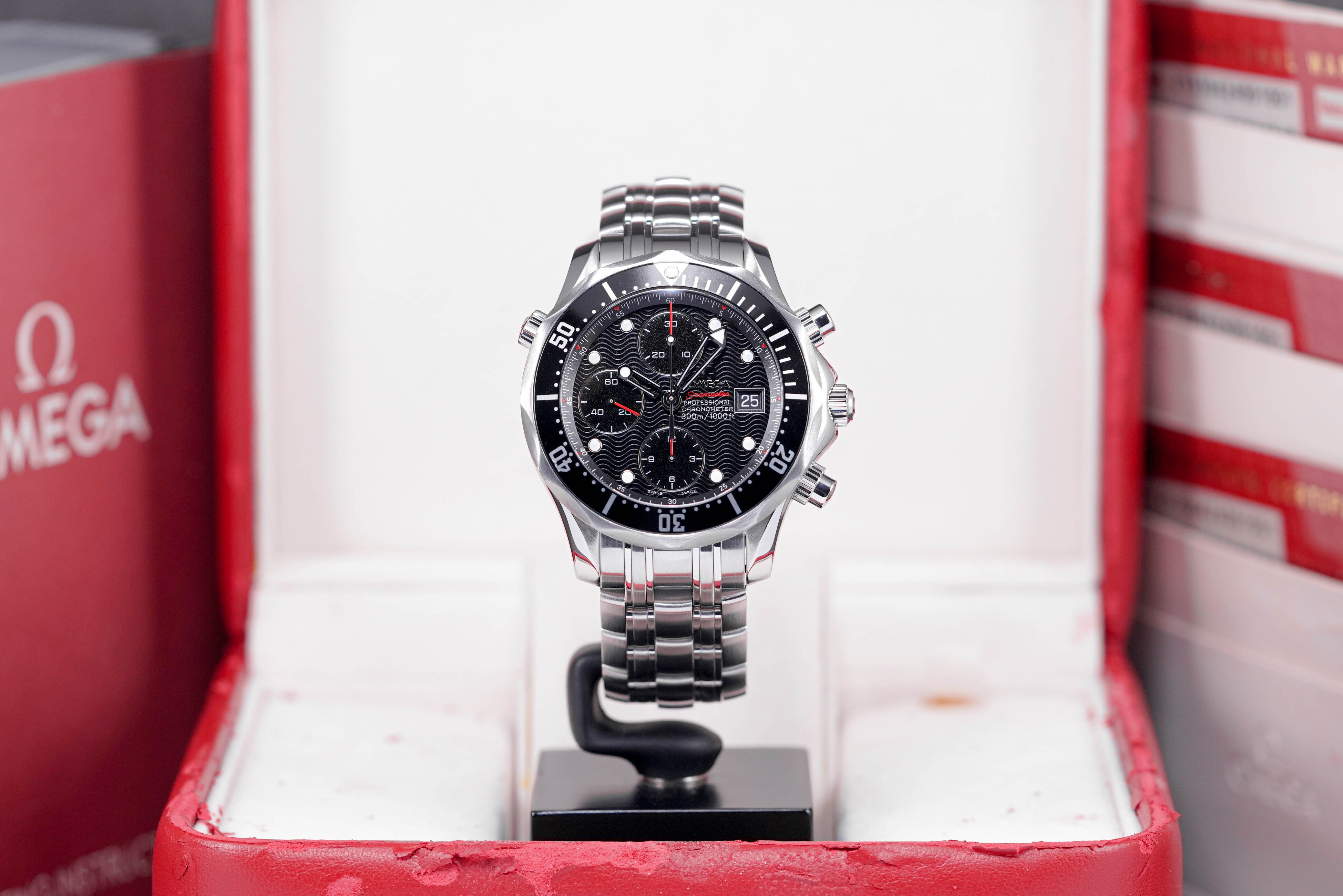 SEAMASTER DIVER 300 BLACK CHRONOGRAPH (2011)