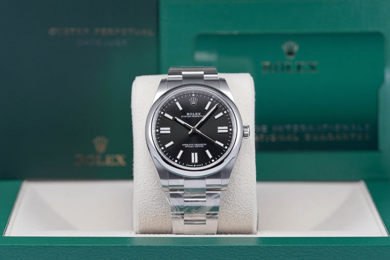 OYSTER PERPETUAL 41MM BLACK DIAL (2022)