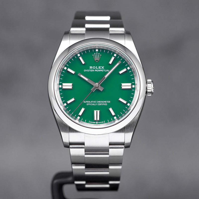 OYSTER PERPETUAL 36MM GREEN DIAL (2023)