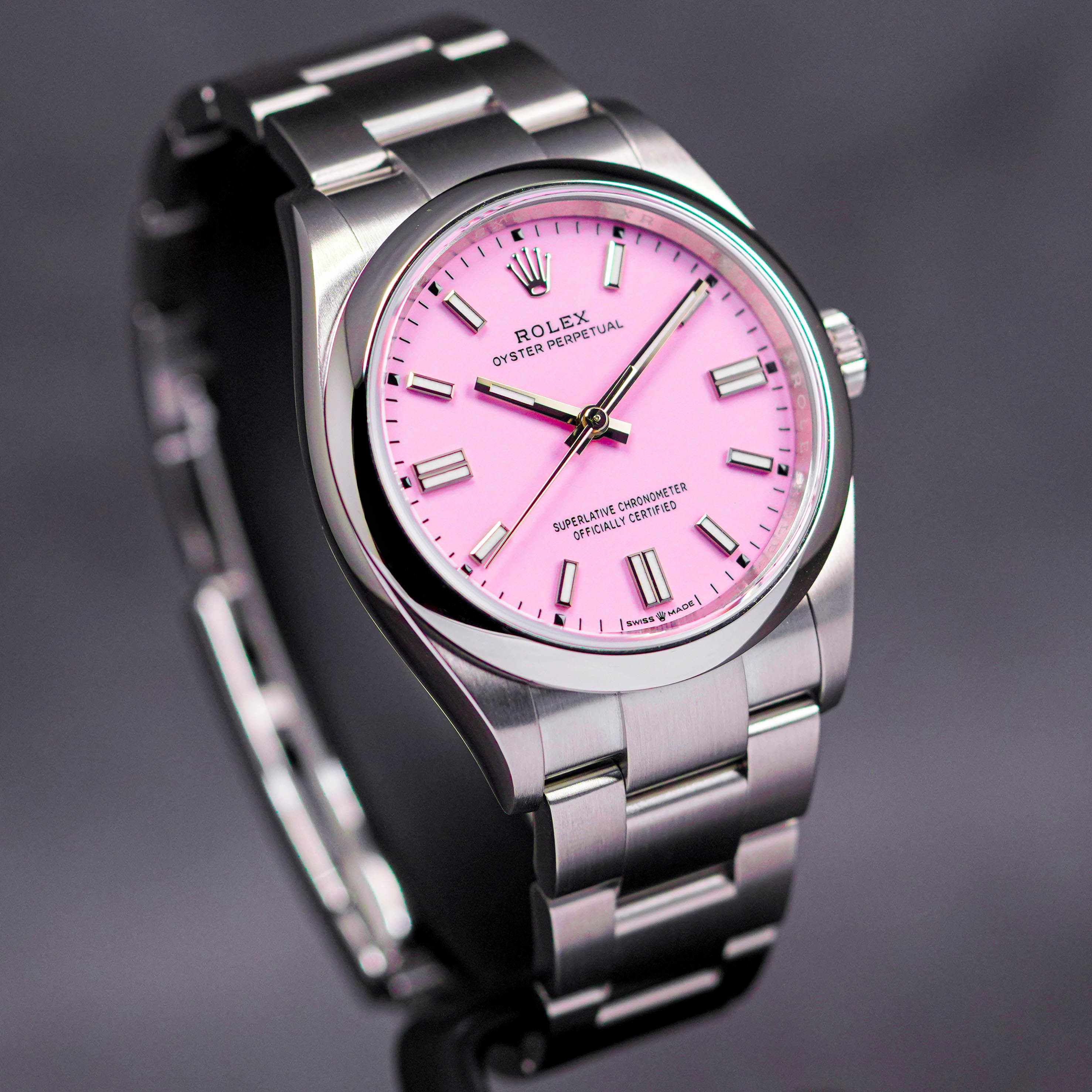 OYSTER PERPETUAL 36MM PINK DIAL (2021)