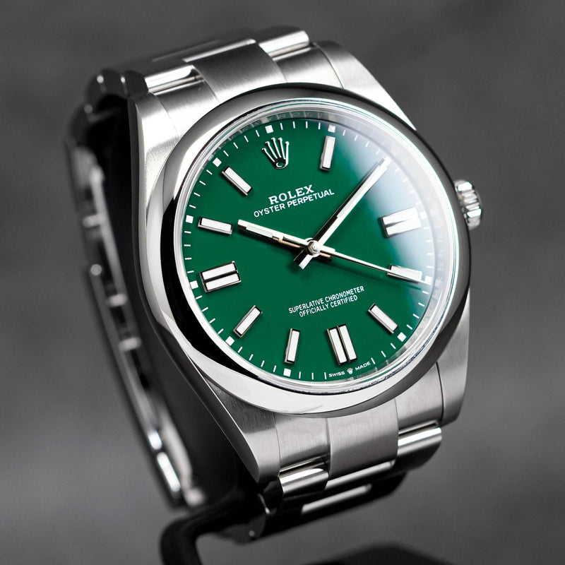 OYSTER PERPETUAL 41MM GREEN DIAL (2023)