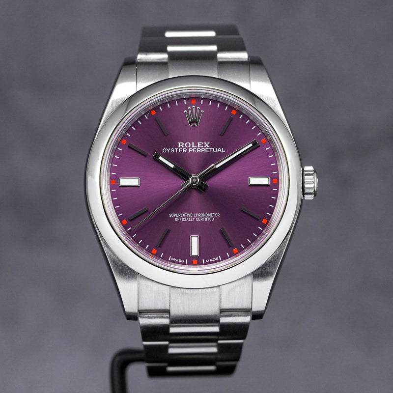 Rolex Osyter Perpetual Purple 39mm