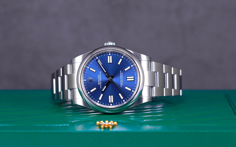 Rolex Oyster Perpetual Blue 41