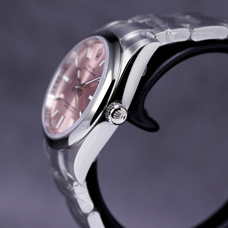 OYSTER PERPETUAL 34MM PINK DIAL (2023)