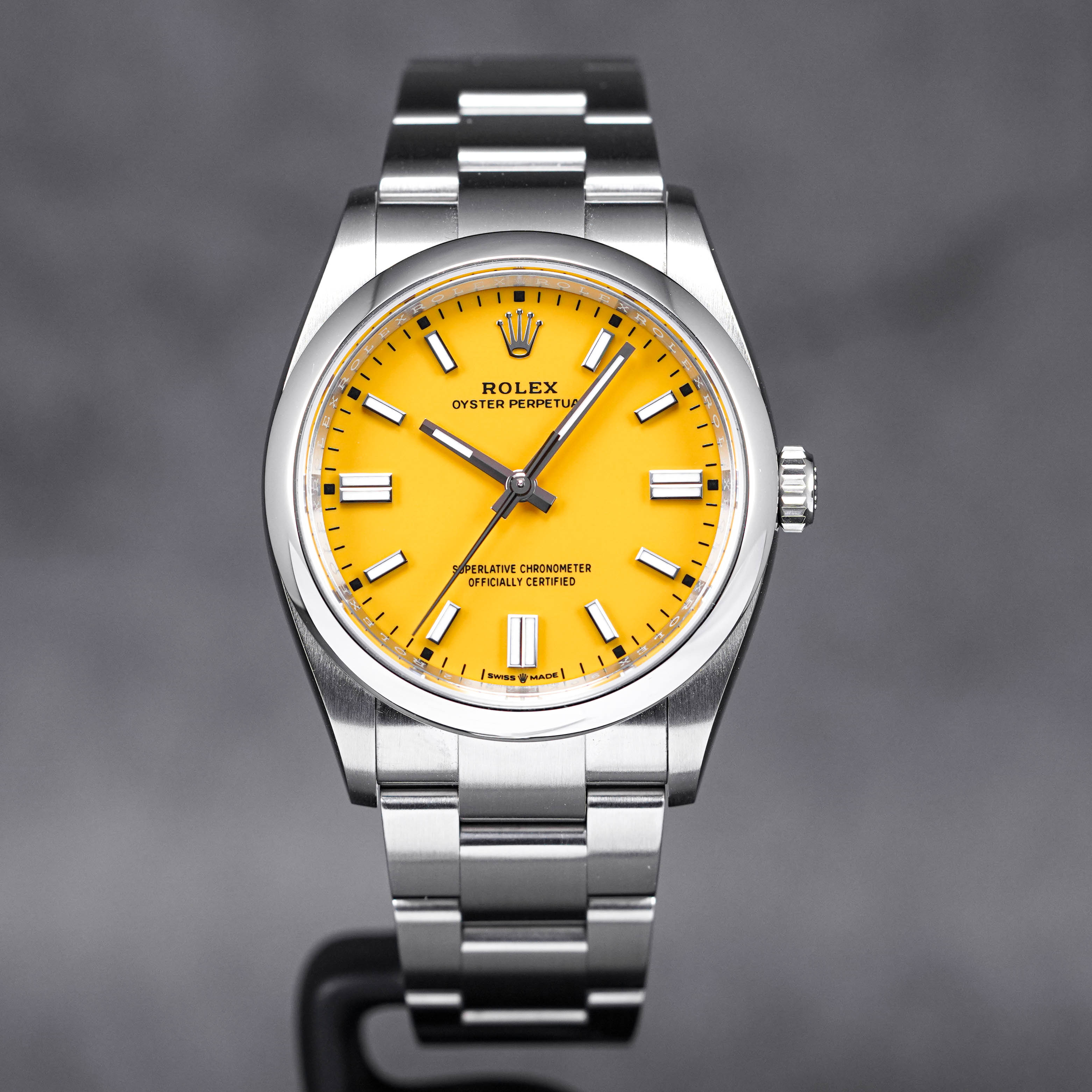 OYSTER PERPETUAL 36MM YELLOW DIAL (2021)