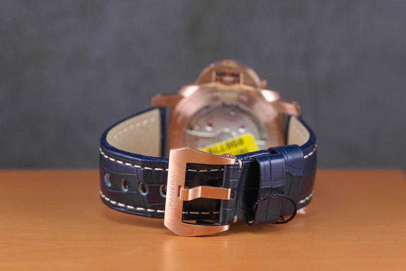 PANERAI LUMINOR MARINA GOLDTECH SOLE BLU ROSEGOLD 2022 IDWX