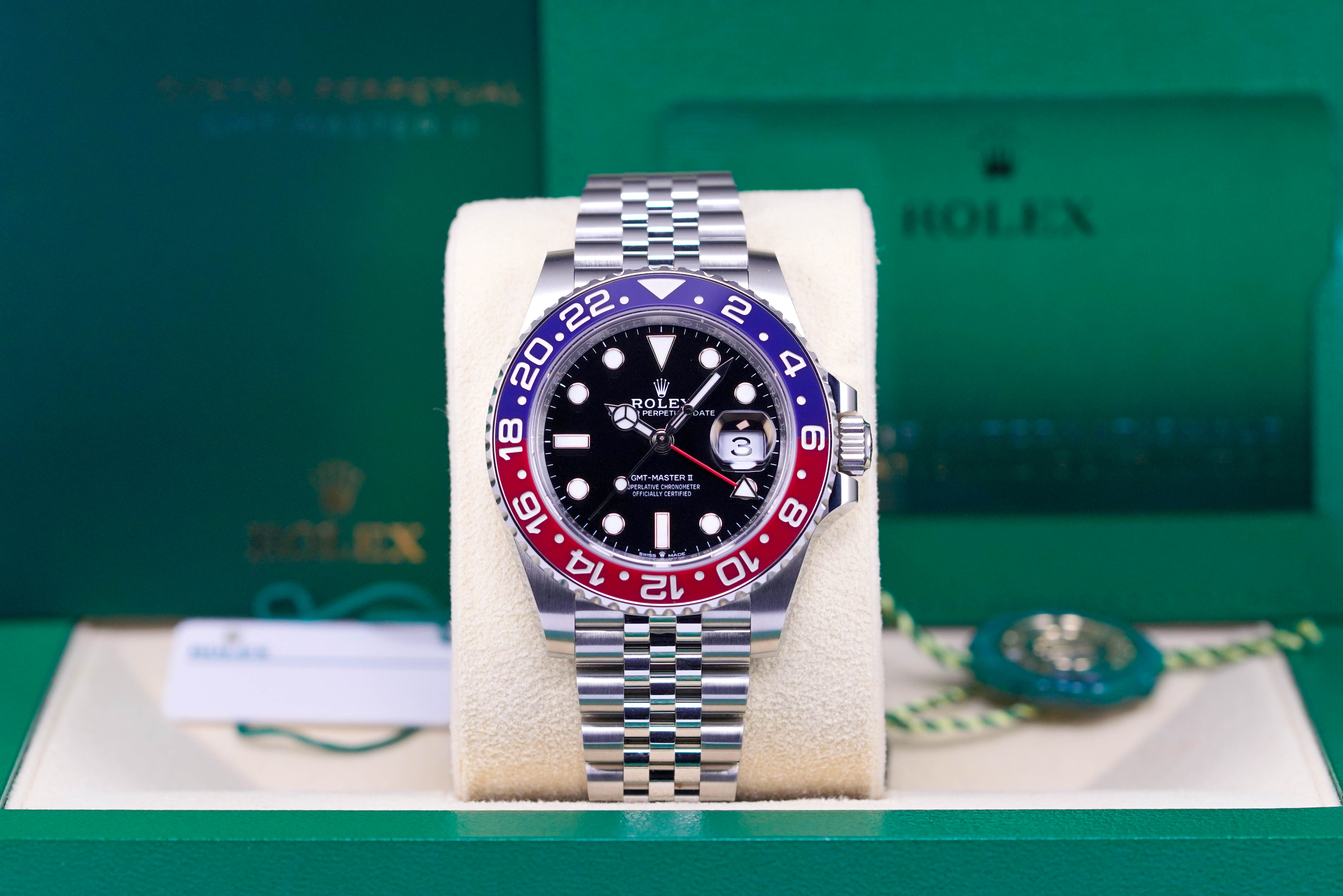 ROLEX GMT MASTER II PEPSI JUBILEE (2022) IDWX - Main Image