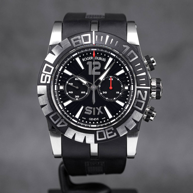 EASY DIVER CHRONOGRAPH 46MM STEEL BLACK DIAL (2008)