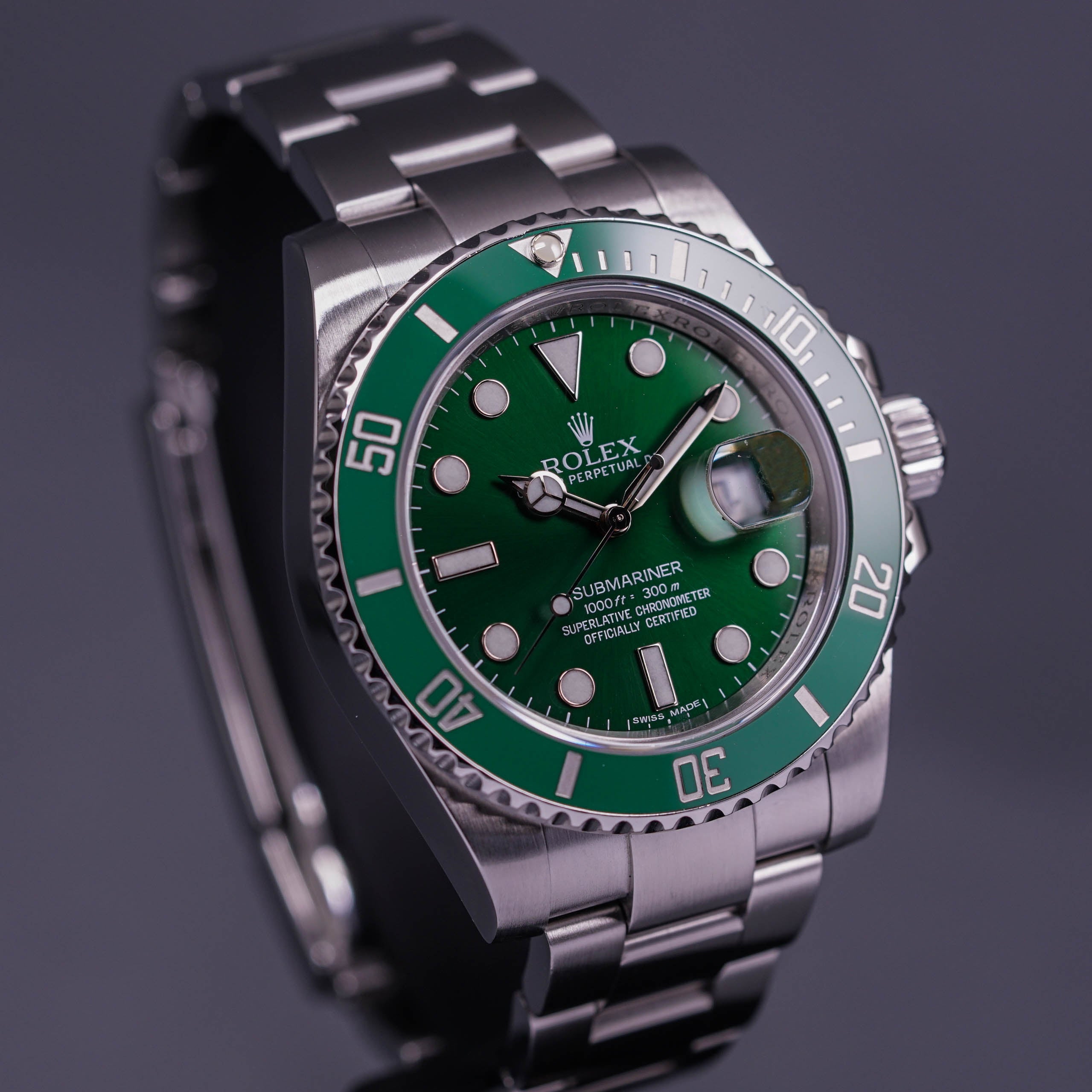 SUBMARINER DATE 40MM 'HULK' (2012)