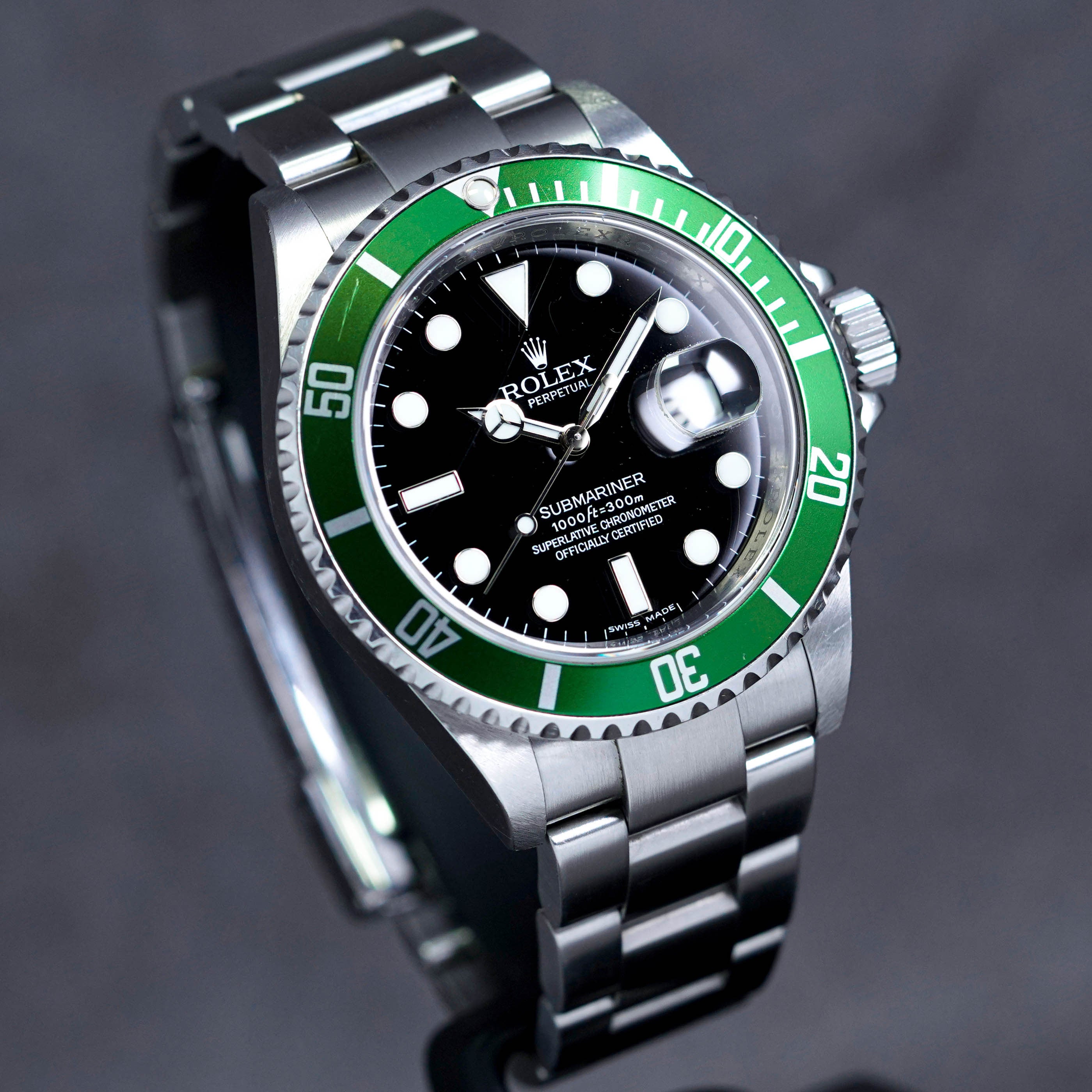 SUBMARINER DATE 40MM 'KERMIT' (2008)