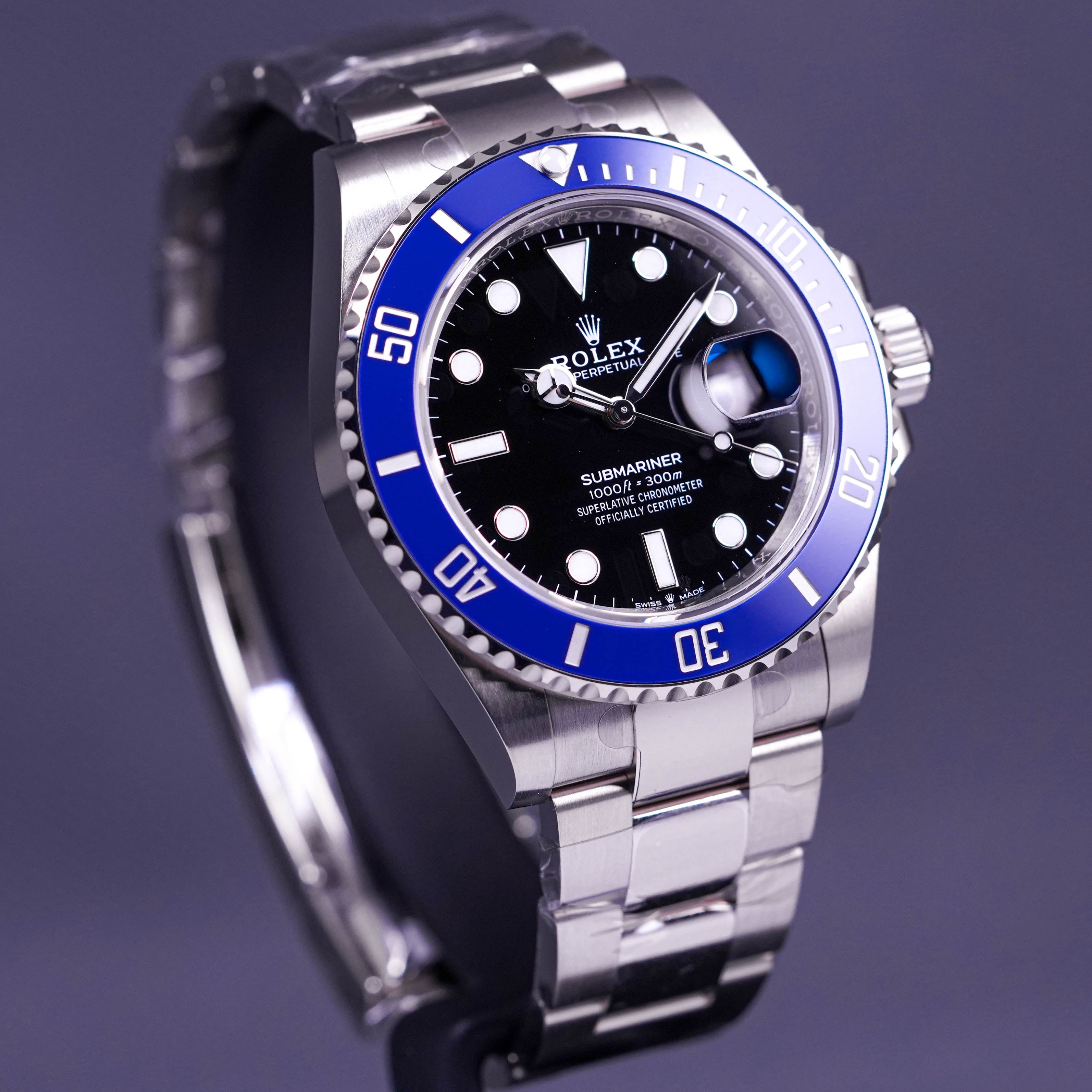 SUBMARINER DATE 41MM WHITE GOLD 'SMURF' (2022)