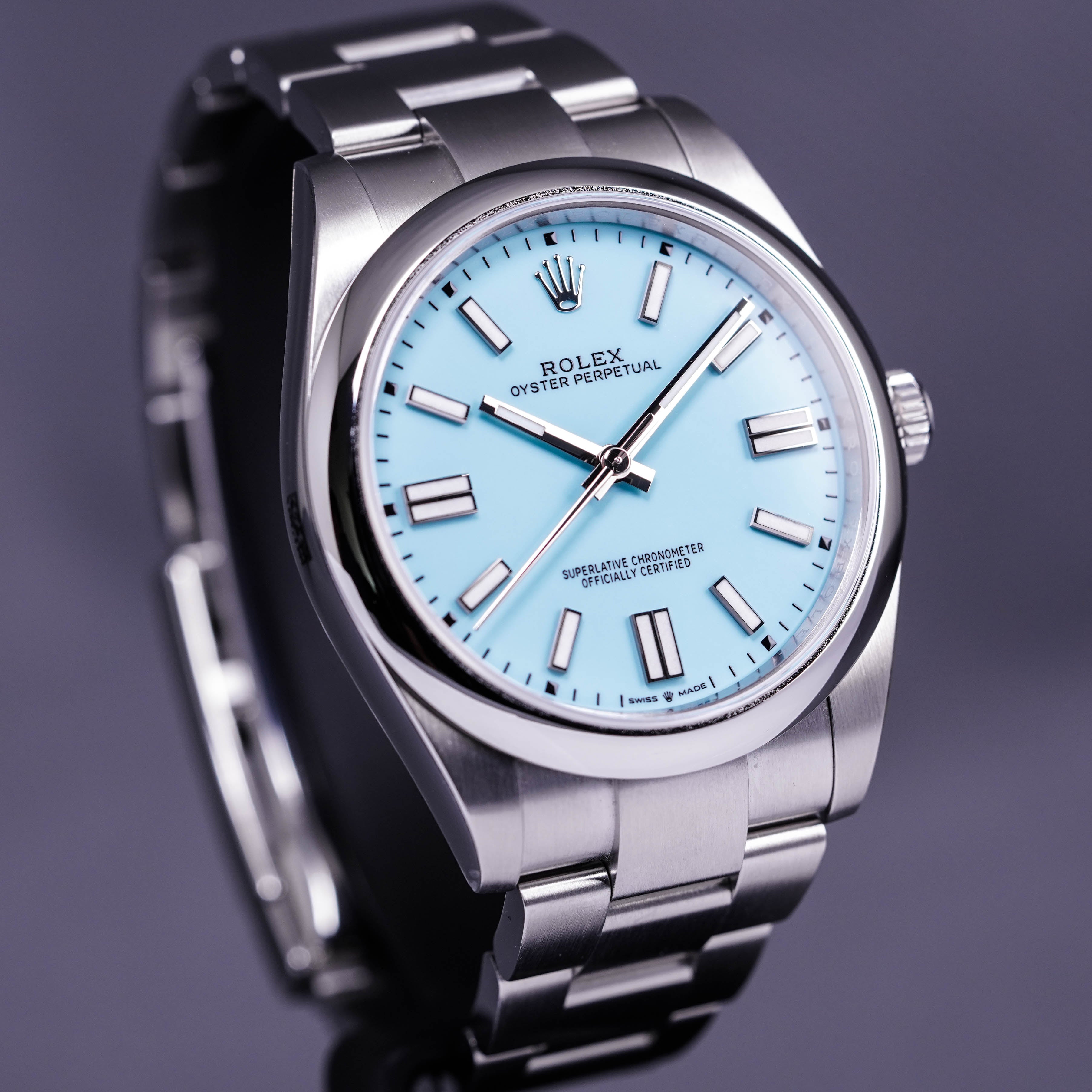 OYSTER PERPETUAL 41MM TIFFANY (2022)