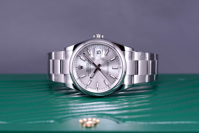 DATEJUST 36MM DOMED OYSTER SILVER DIAL (2021)