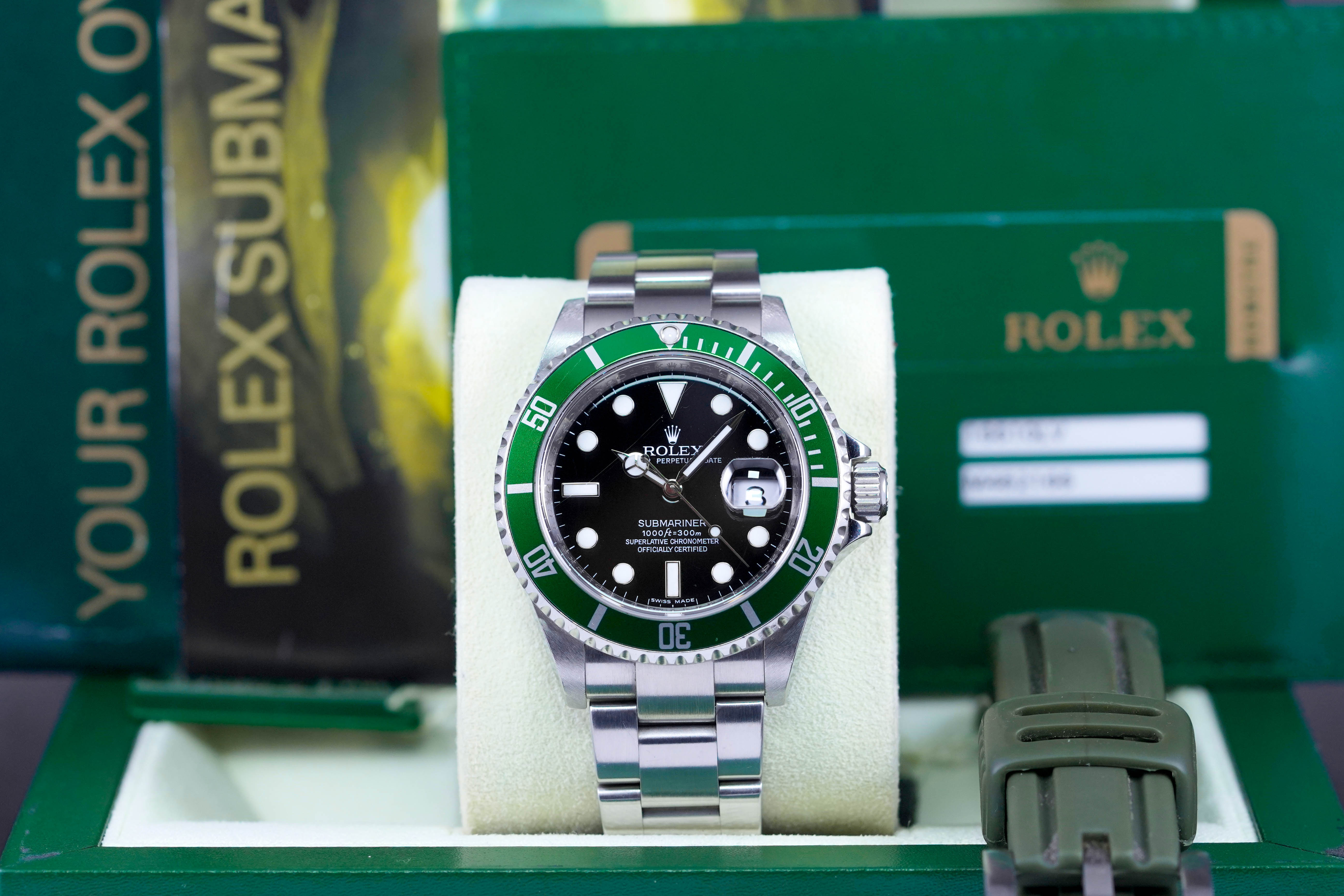 SUBMARINER DATE 40MM 'KERMIT' (2008)