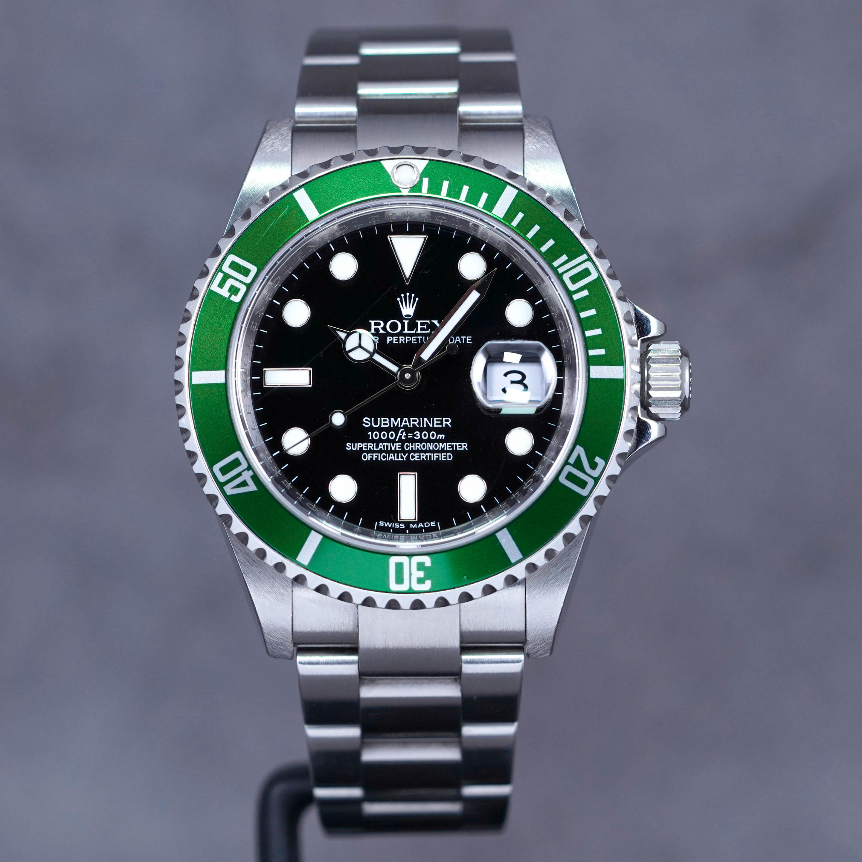 SUBMARINER DATE 40MM 'KERMIT' (2008)