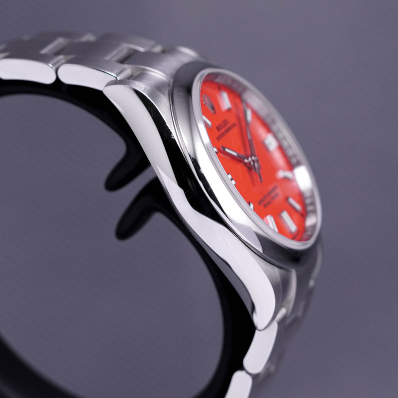 OYSTER PERPETUAL 36MM RED CORAL DIAL (2022)