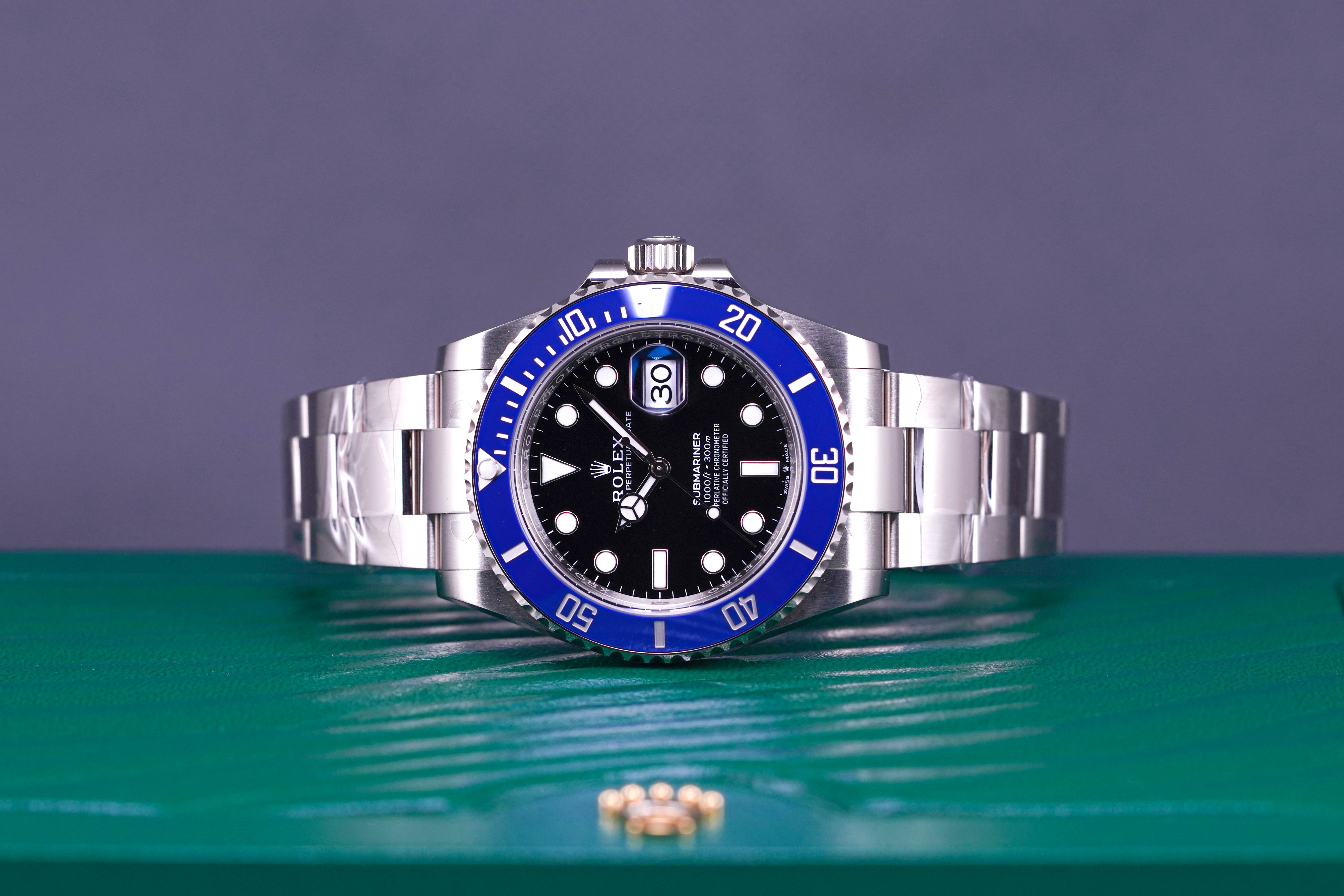 SUBMARINER DATE 41MM WHITE GOLD 'SMURF' (2022)