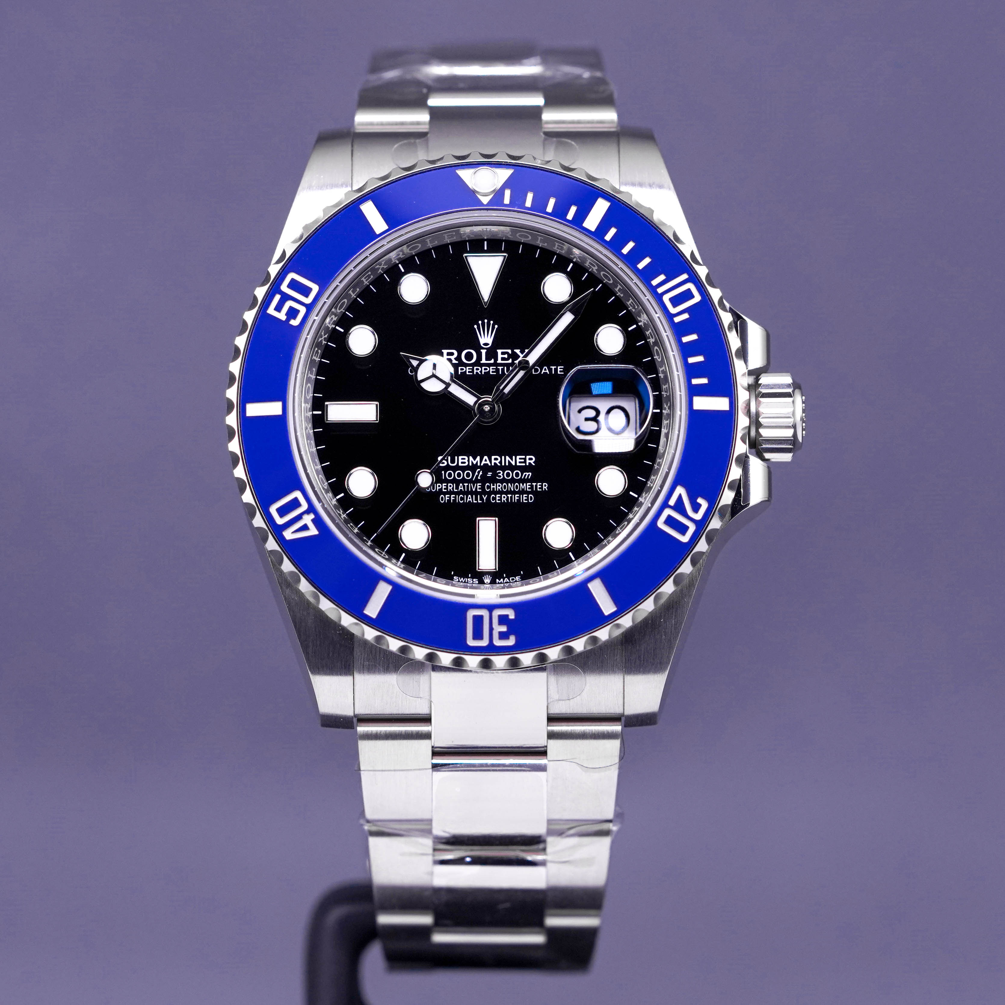 SUBMARINER DATE 41MM WHITE GOLD 'SMURF' (2022)