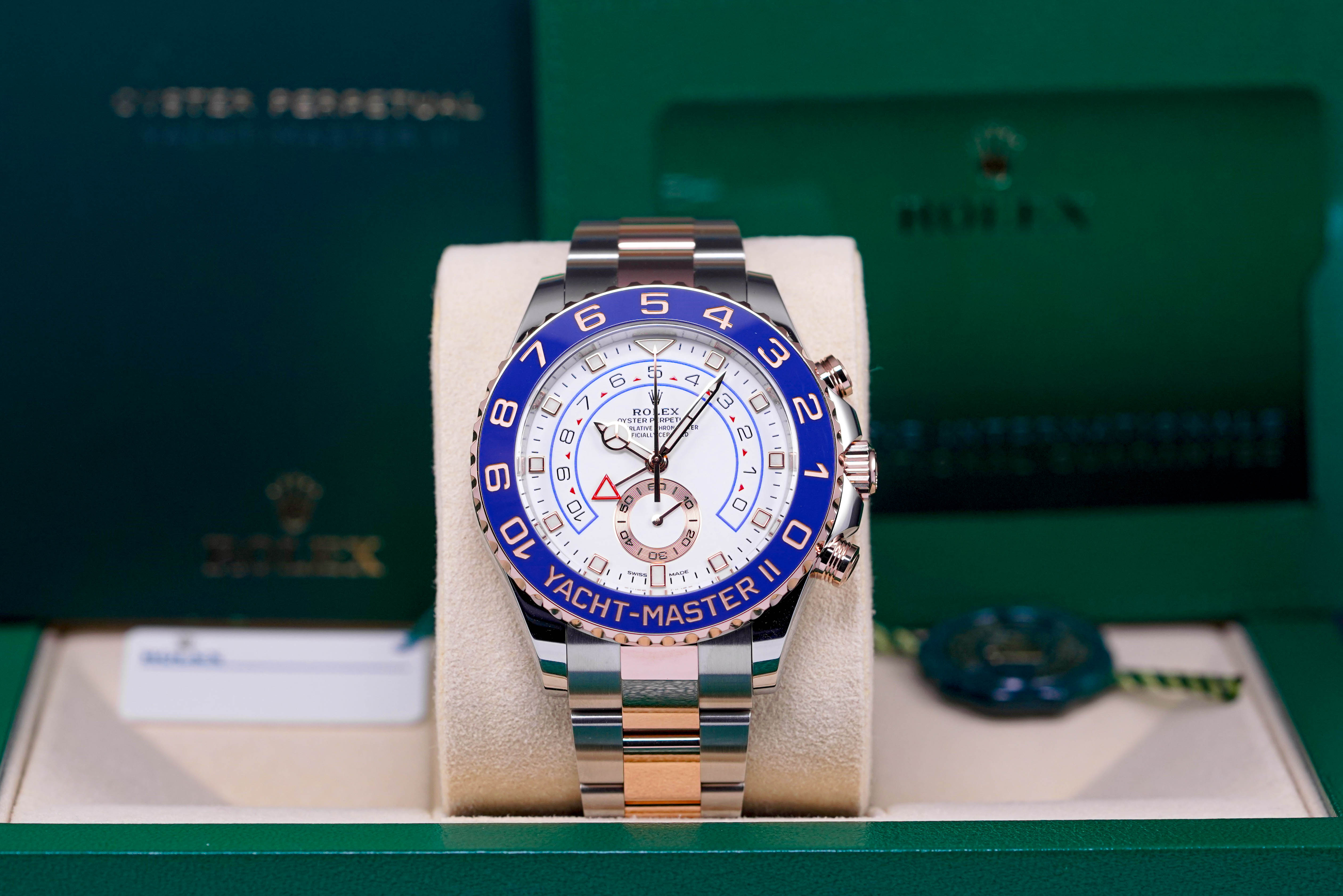 YACHT-MASTER II 44MM TWOTONE ROSEGOLD (2022)