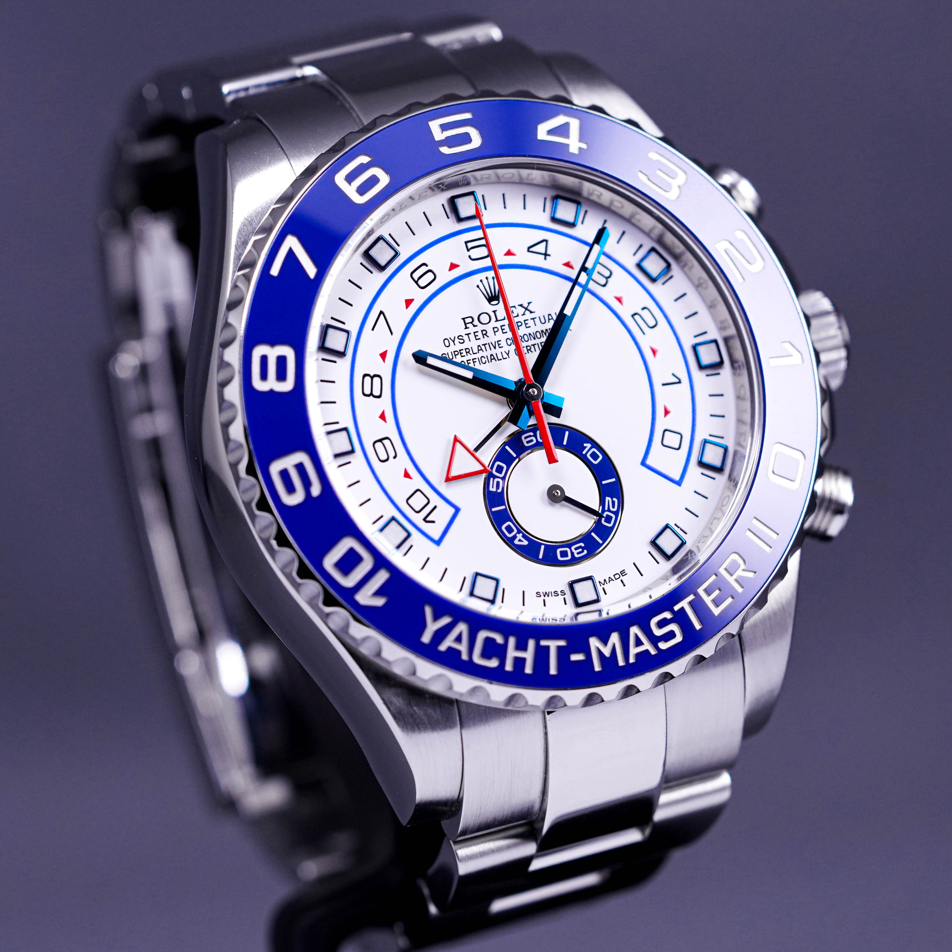 YACHT-MASTER II 44MM STEEL (2018)