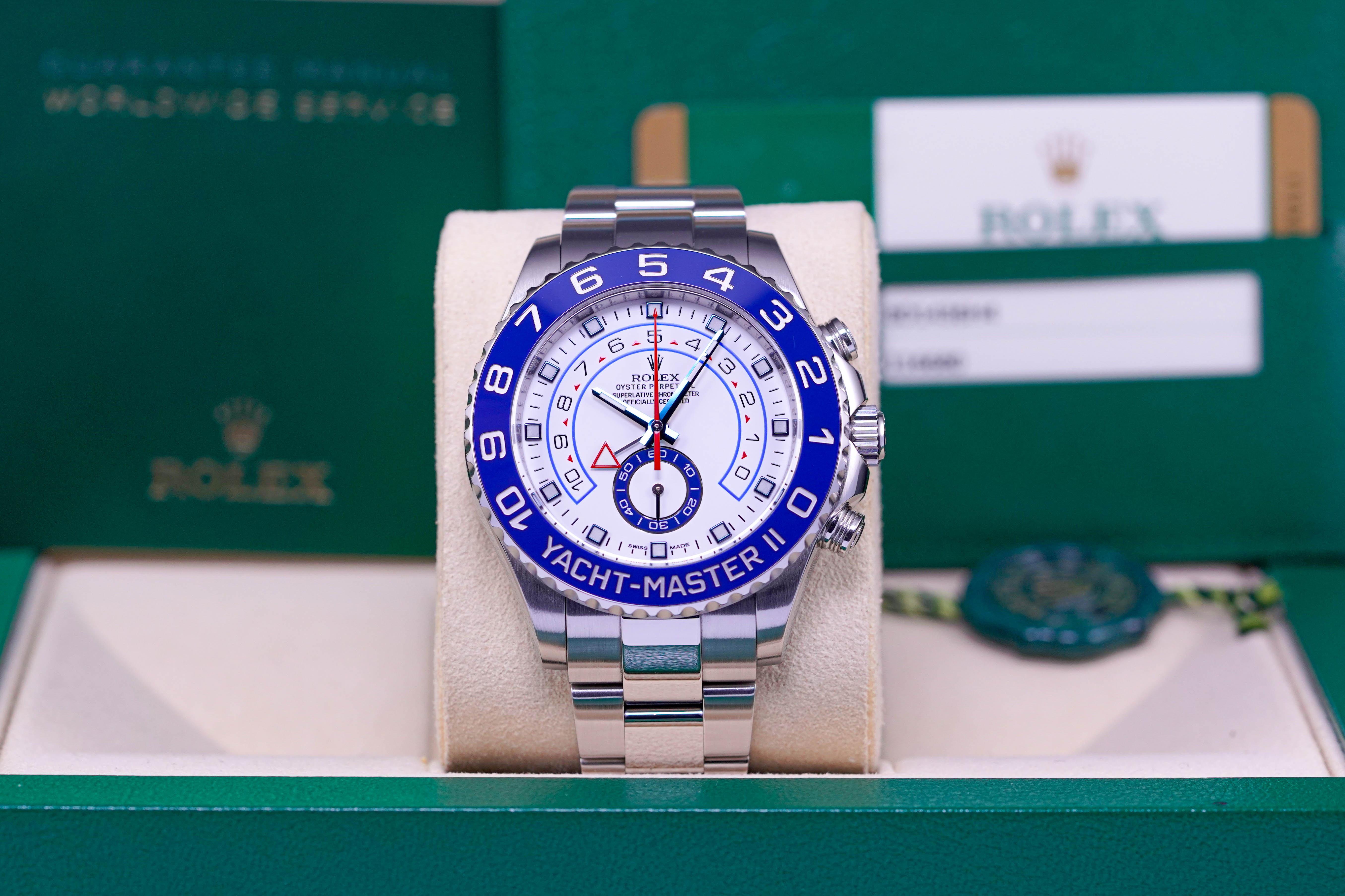 YACHT-MASTER II 44MM STEEL (2018)