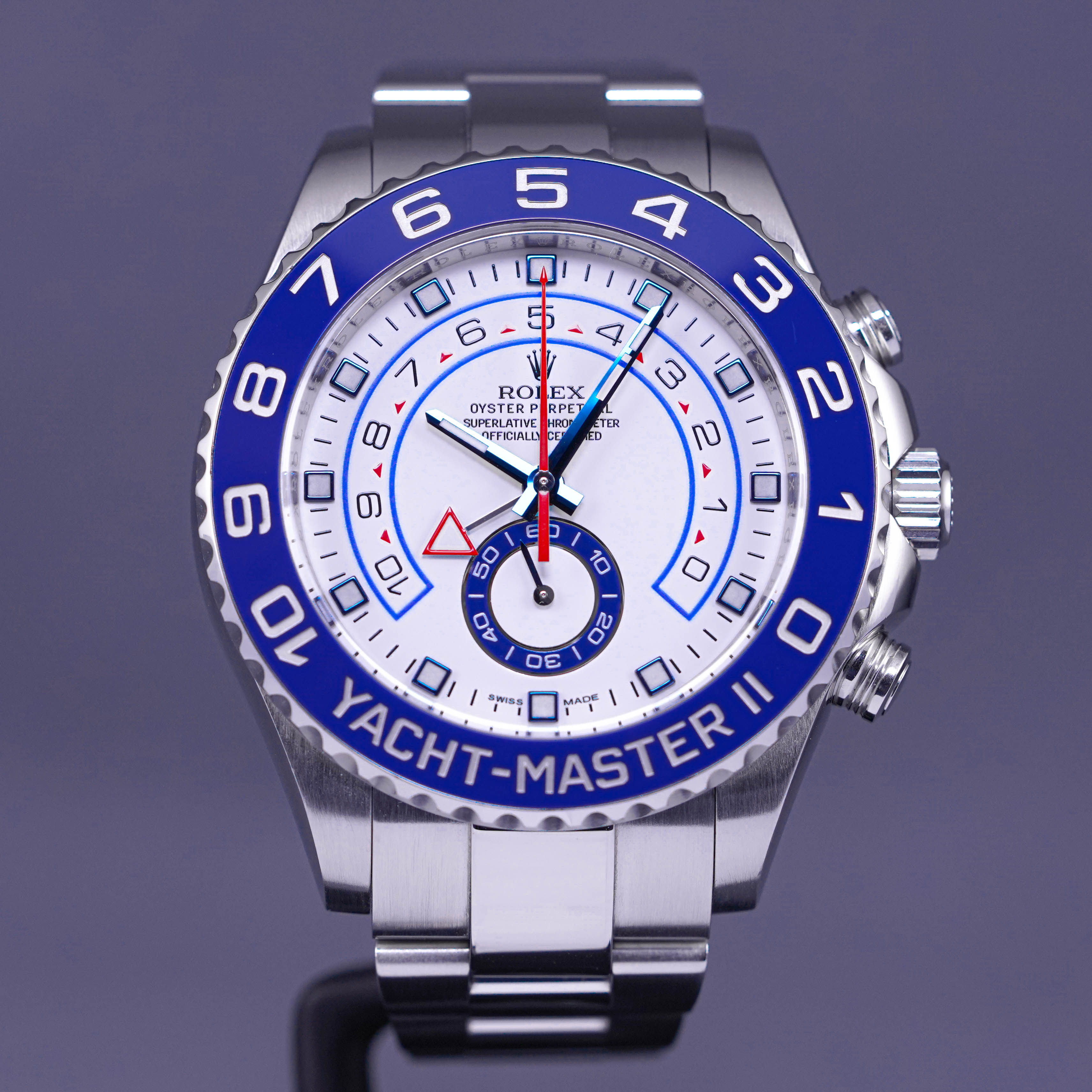 YACHT-MASTER II 44MM STEEL (2018)