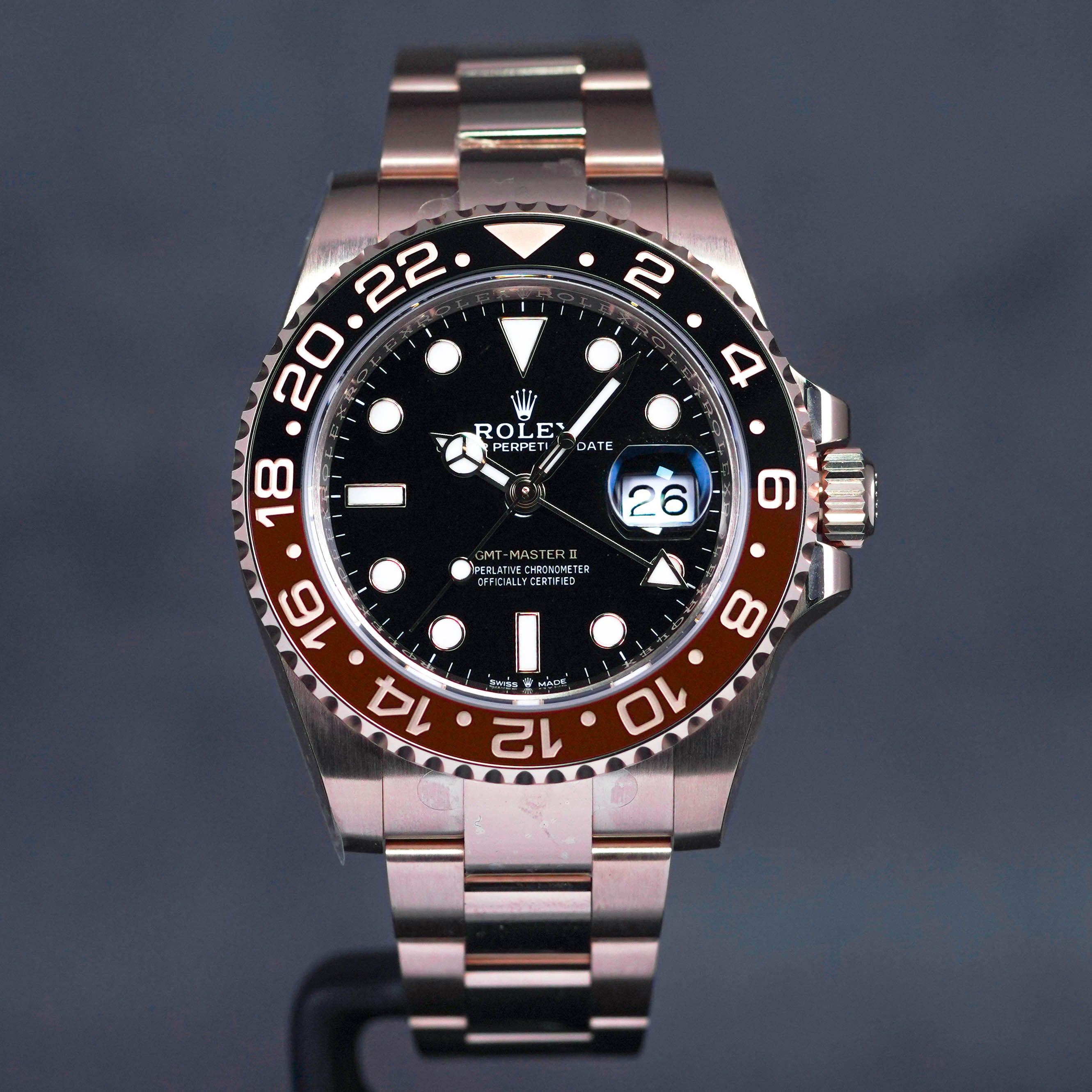 GMT MASTER-II ROOTBEER ROSEGOLD (2022)