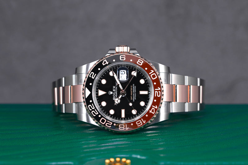 GMT MASTER-II TWOTONE ROSEGOLD ROOTBEER (2023)