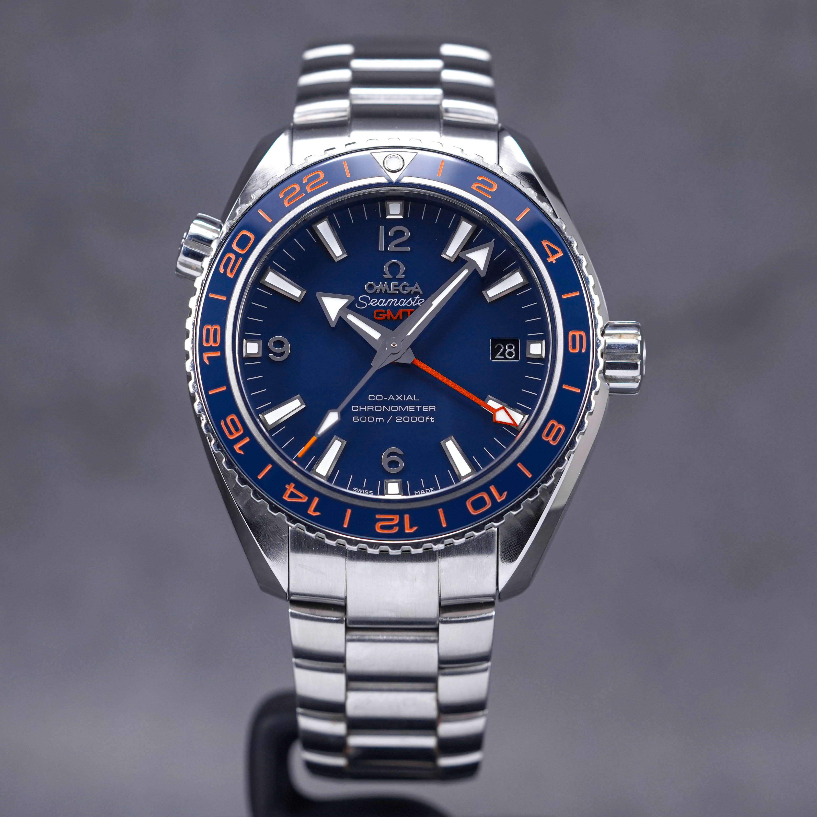 SEAMASTER PLANET OCEAN GMT BLUE DIAL (2016)