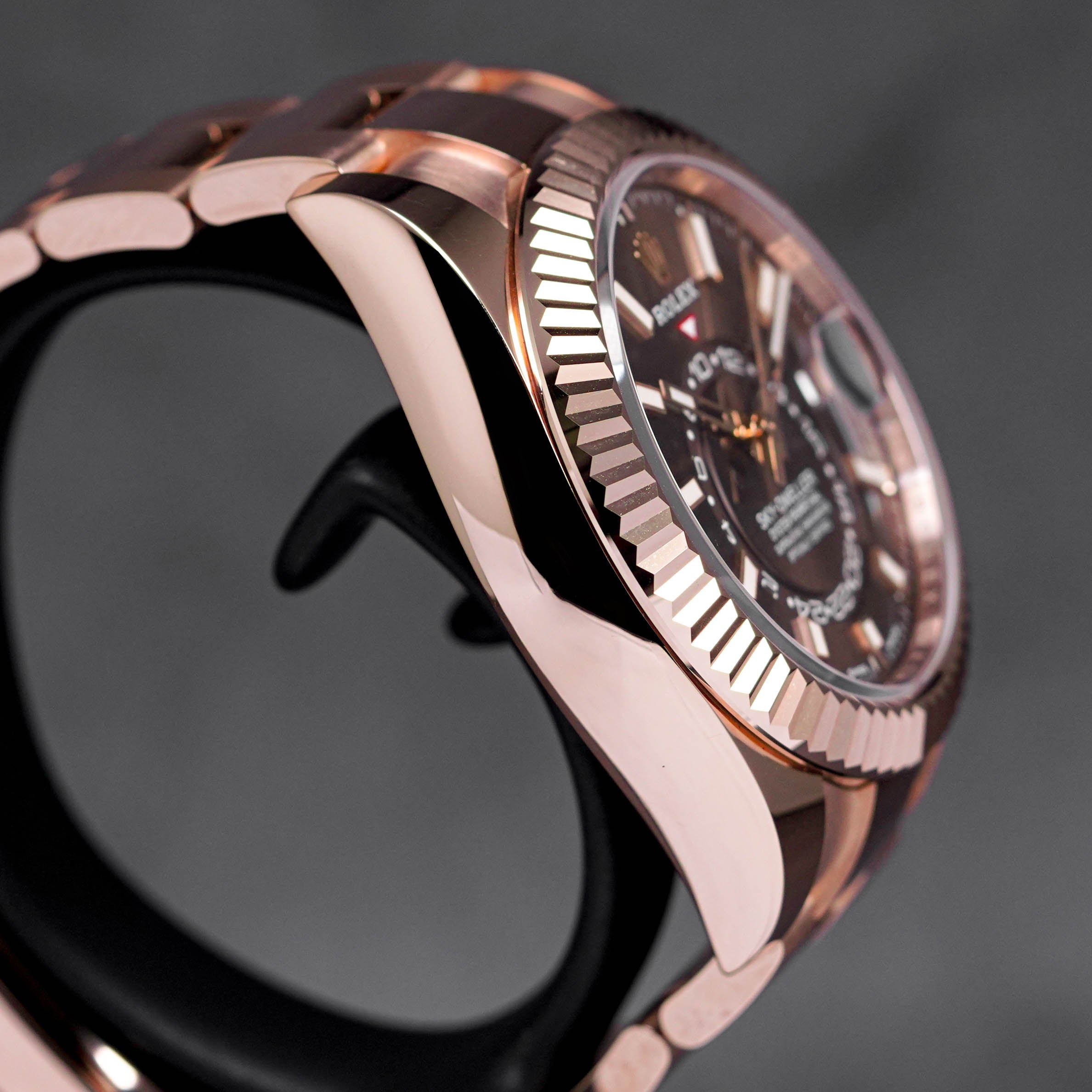 Rolex Sky Dweller Rosegold Choco