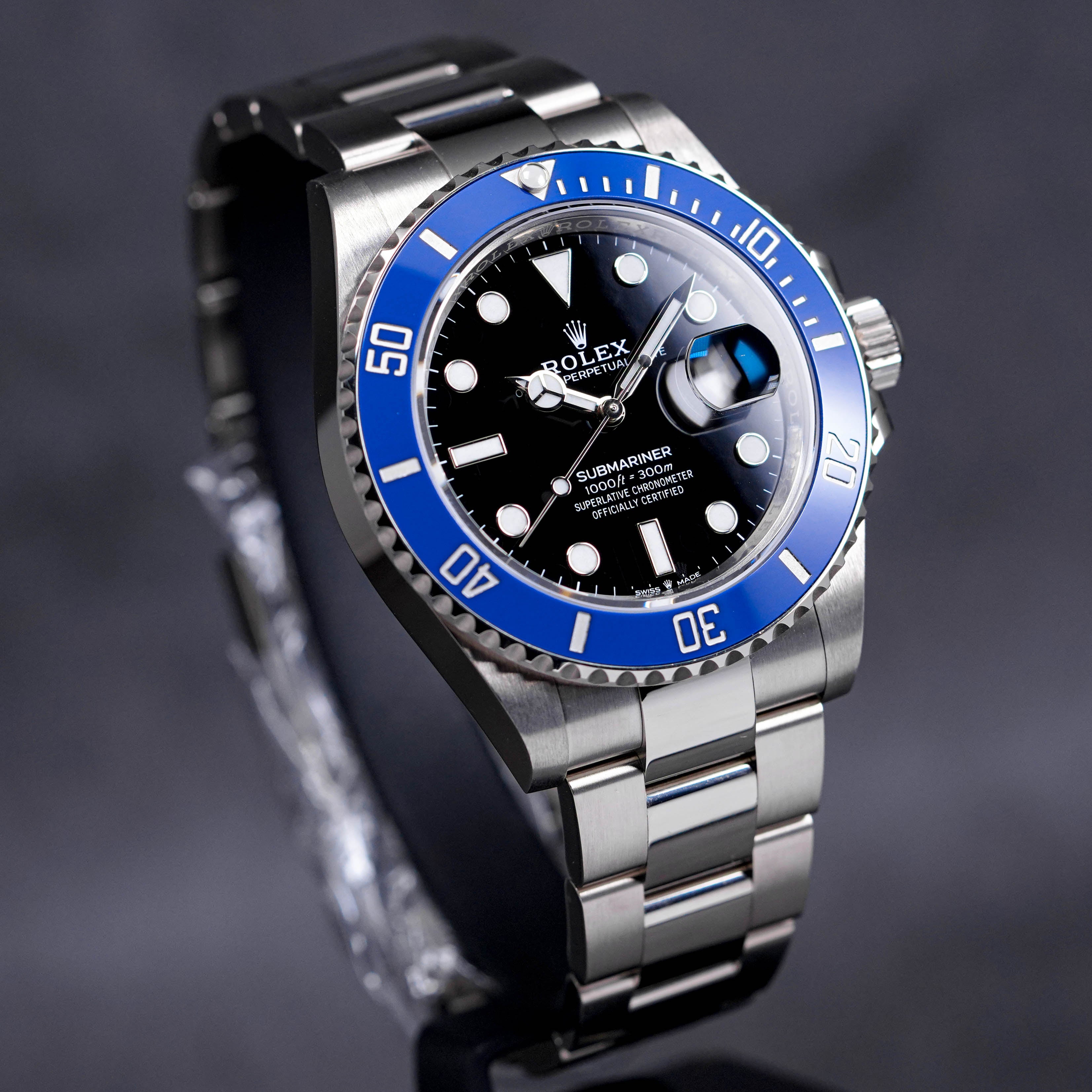 SUBMARINER DATE 41MM WHITEGOLD 'SMURF' (2022)