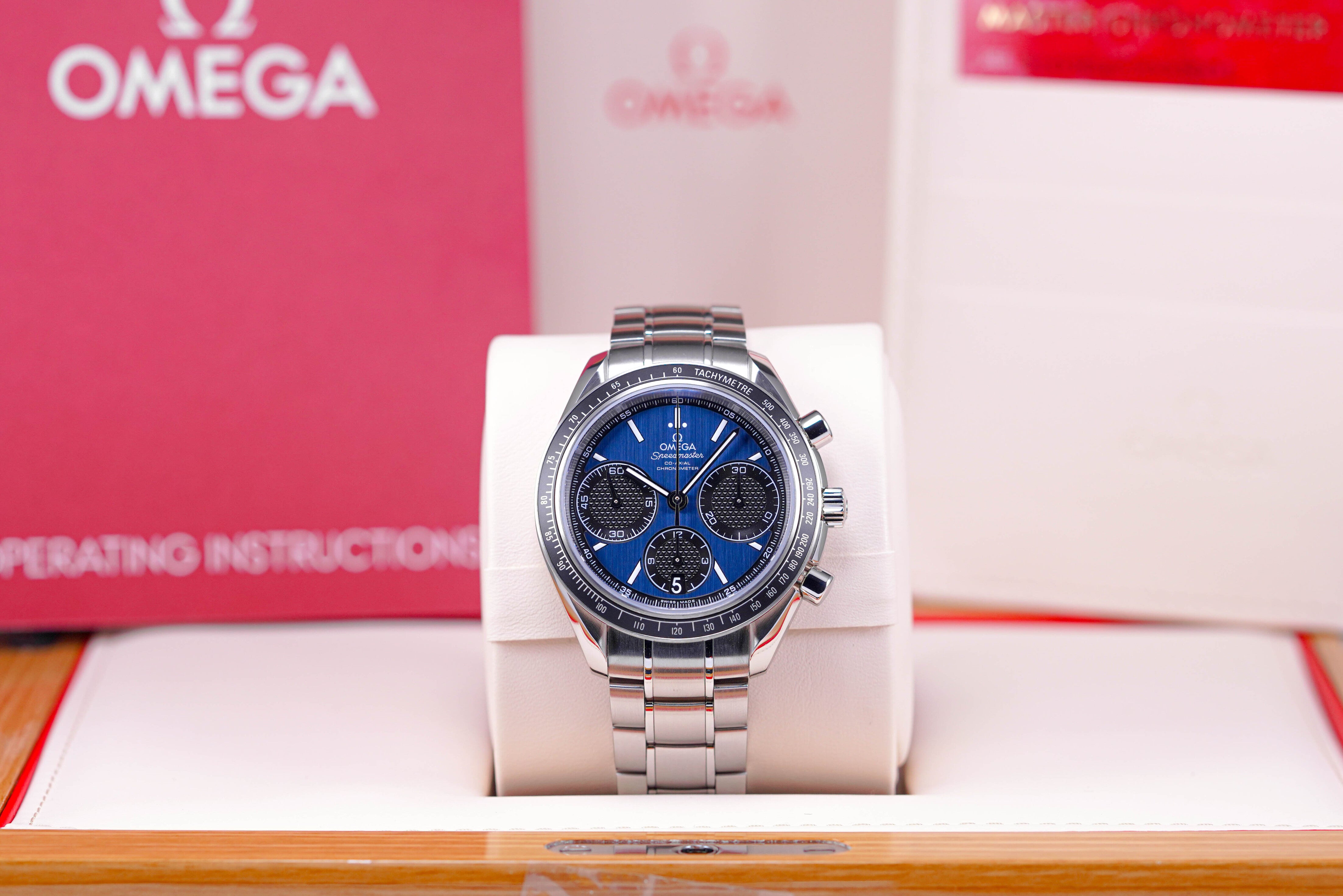 Omega Speedmaster Racing Blue