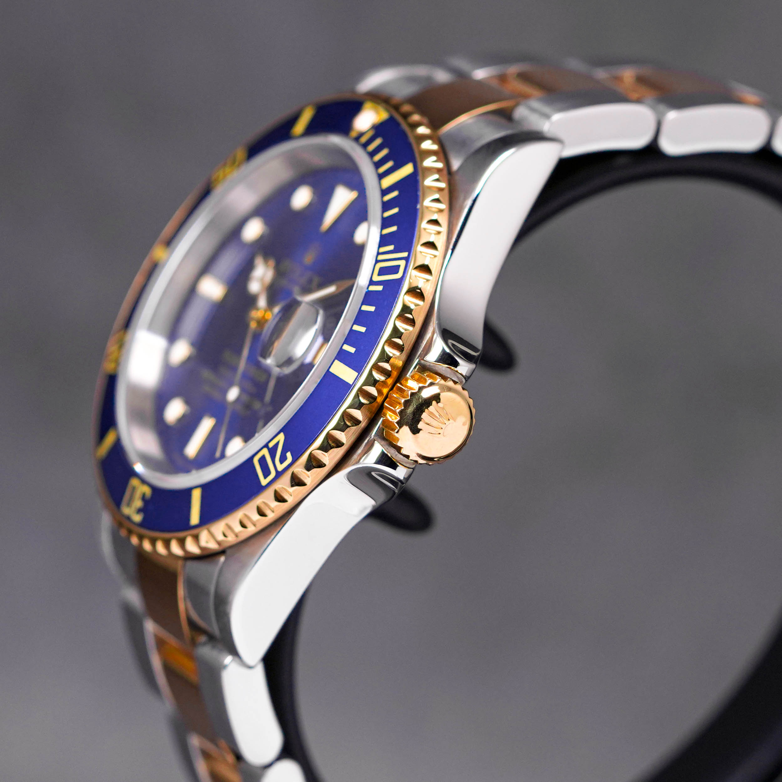 SUBMARINER DATE 40MM TWOTONE YELLOWGOLD BLUE 'Z SERIES' (WATCH ONLY)