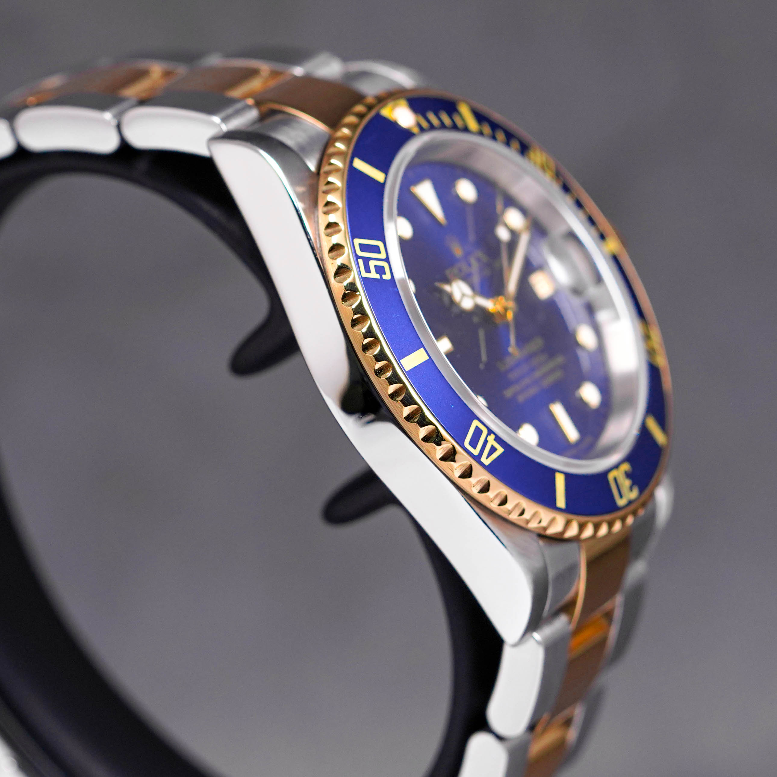 SUBMARINER DATE 40MM TWOTONE YELLOWGOLD BLUE 'Z SERIES' (WATCH ONLY)