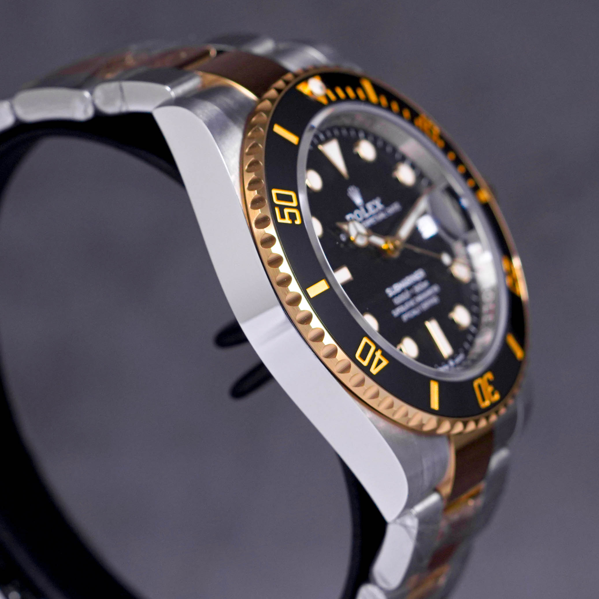 SUBMARINER DATE 41MM TWOTONE YELLOWGOLD BLACK DIAL (2022)