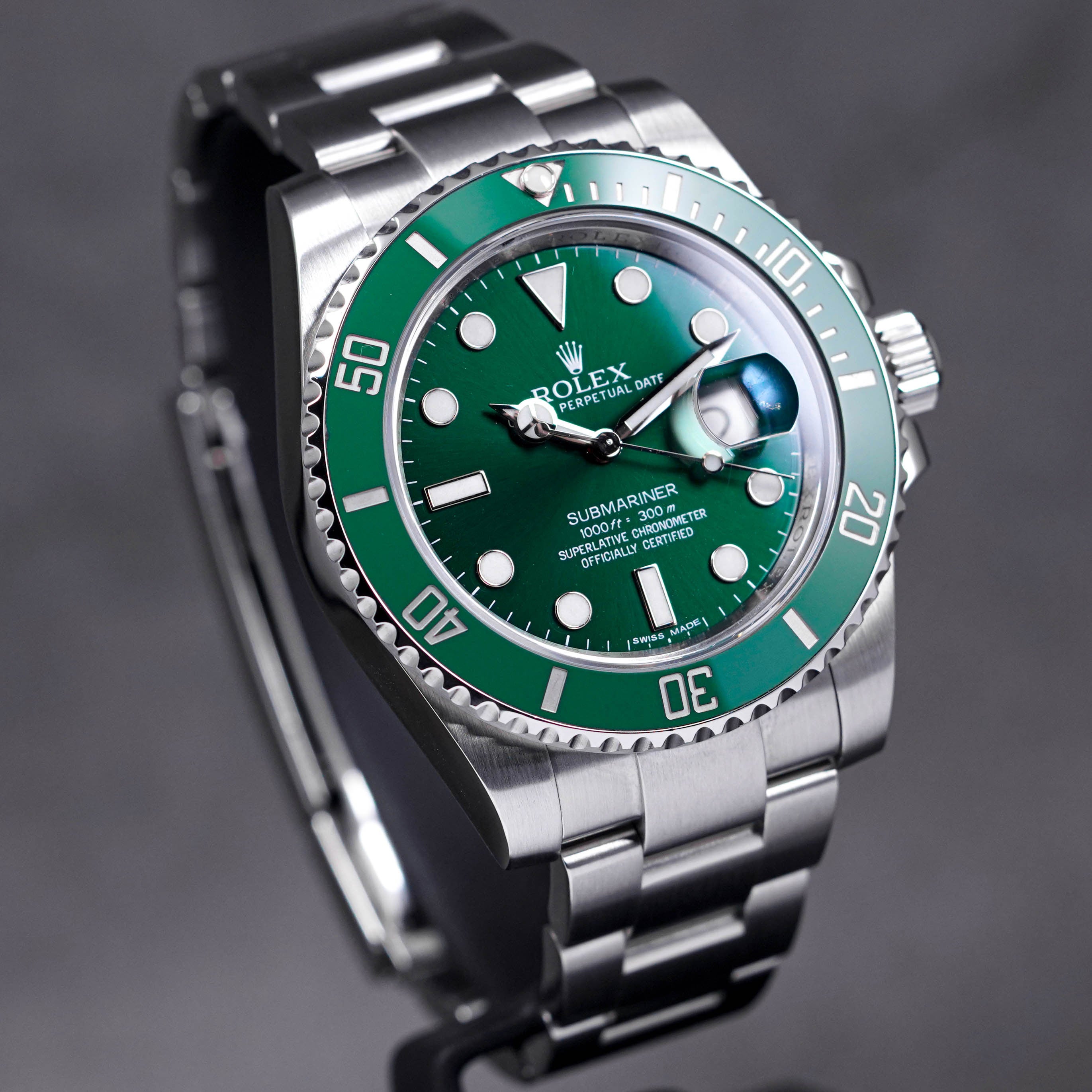 SUBMARINER DATE 40MM 'HULK' (2011)