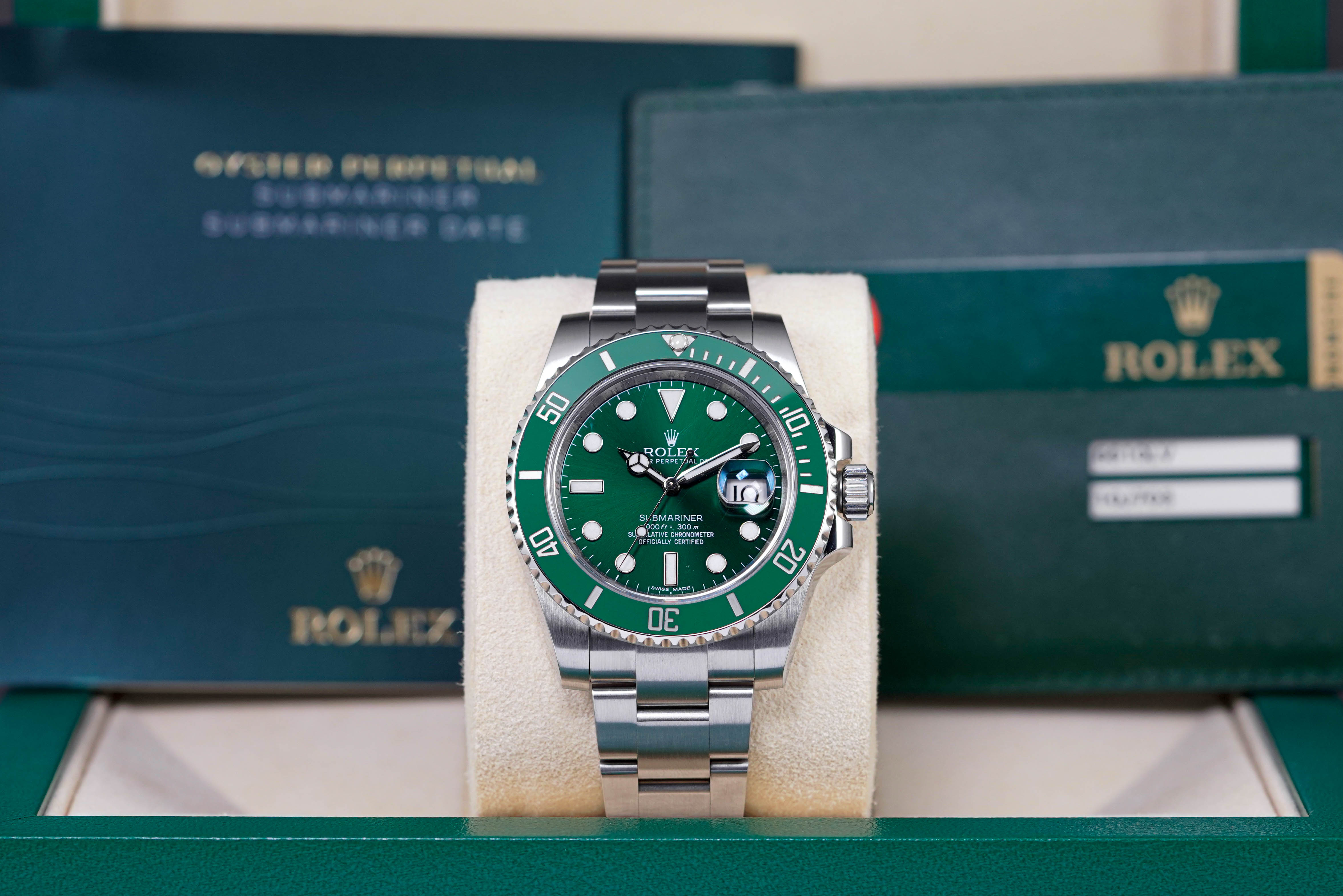 SUBMARINER DATE 40MM 'HULK' (2011)