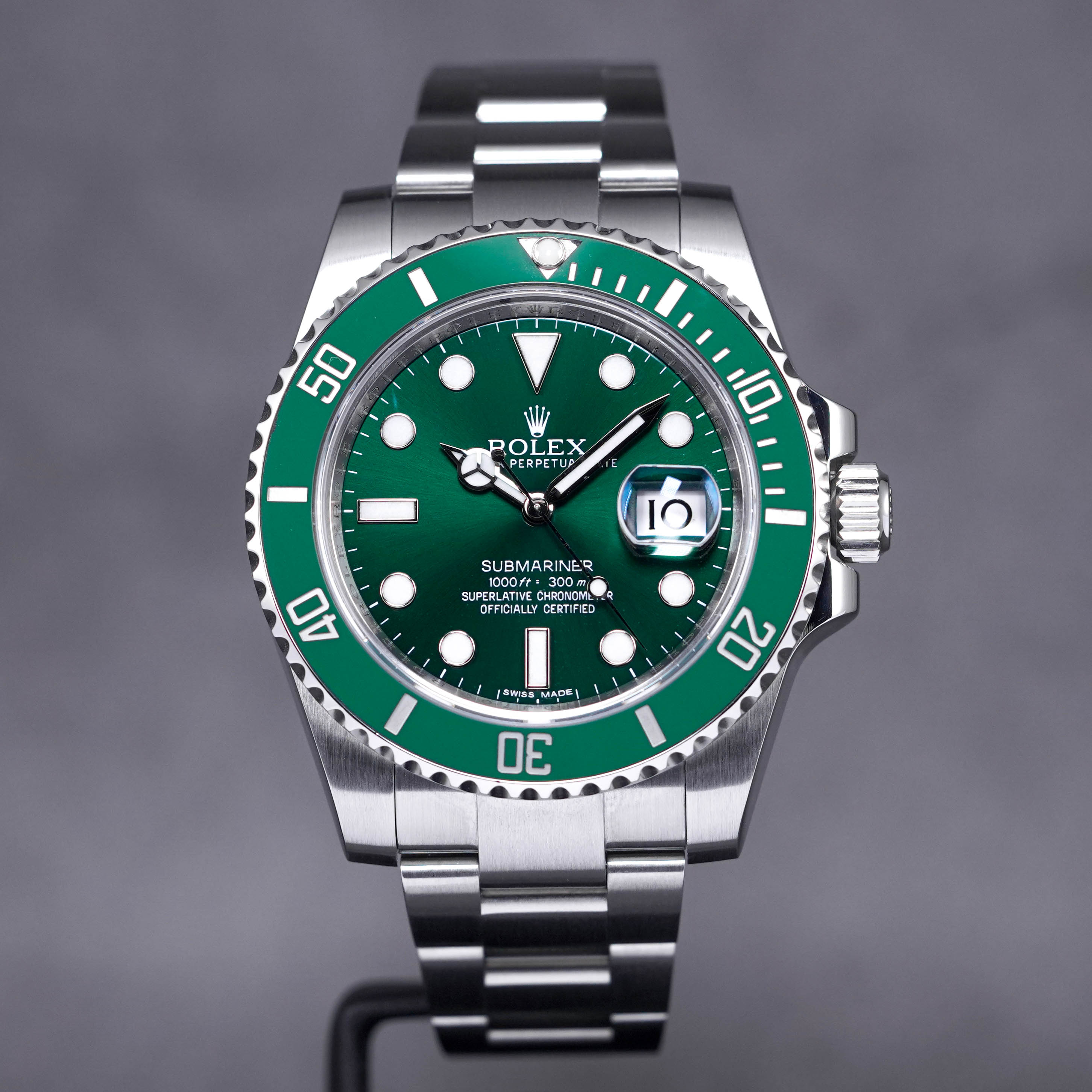 SUBMARINER DATE 40MM 'HULK' (2011)