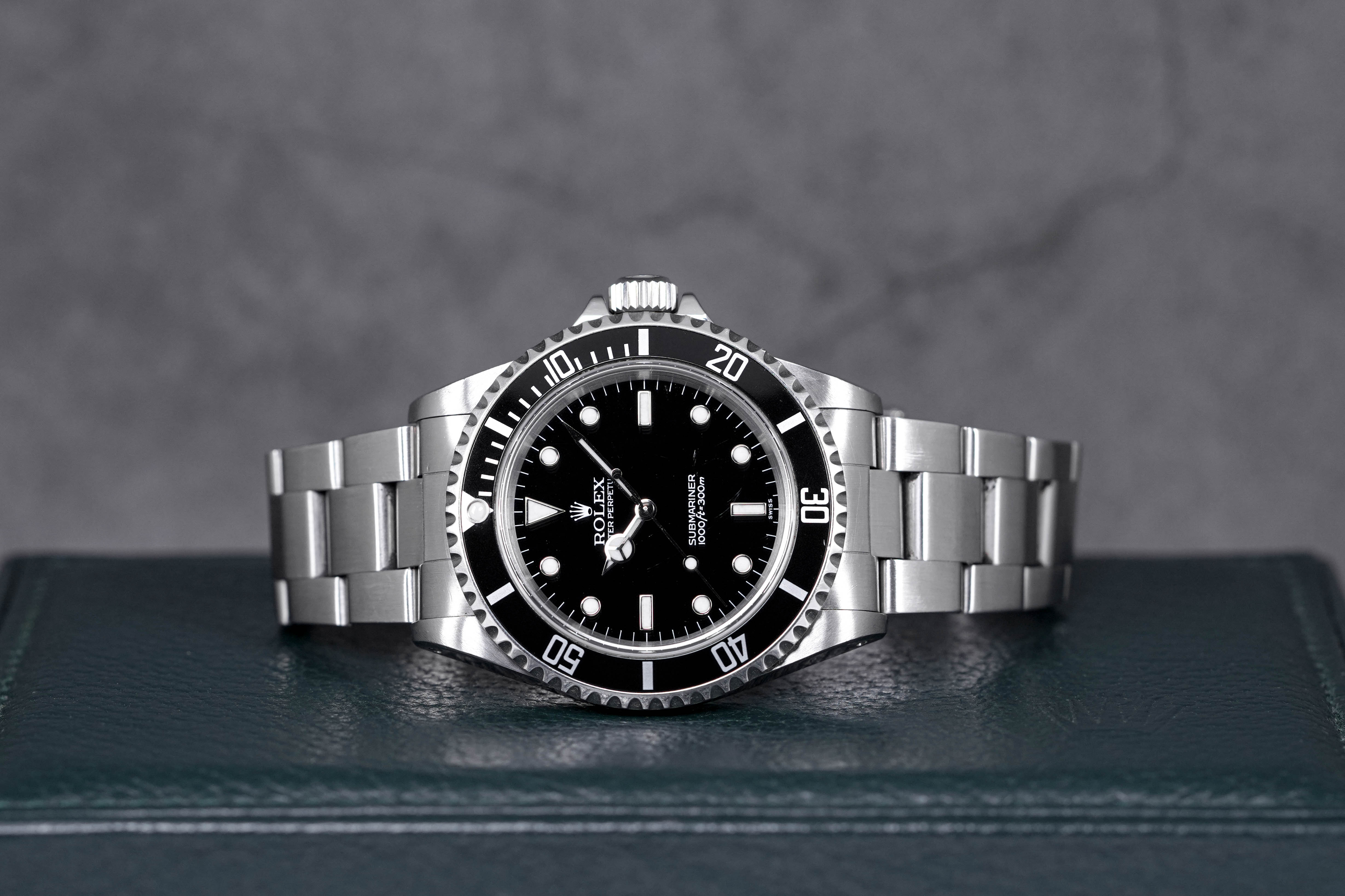 SUBMARINER NO DATE 40MM 14060 2 LINERS 'SWISS ONLY' (1999)