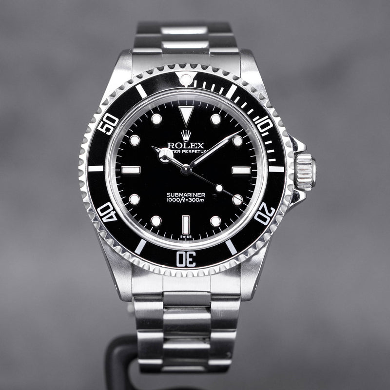 SUBMARINER NO DATE 40MM 14060 2 LINERS 'SWISS ONLY' (1999)