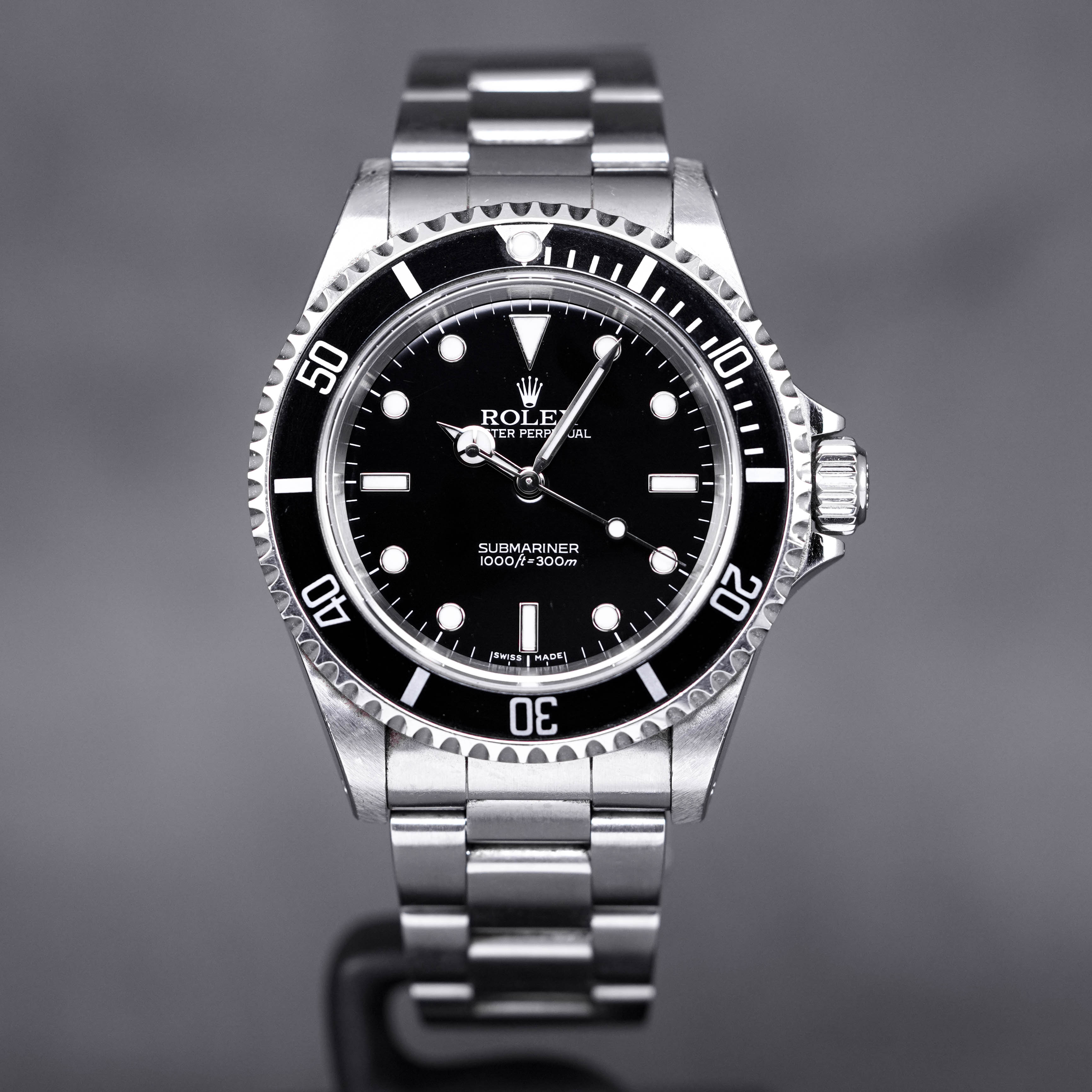 SUBMARINER NO DATE 40MM 14060M 2 LINERS 'F SERIES' (2004)