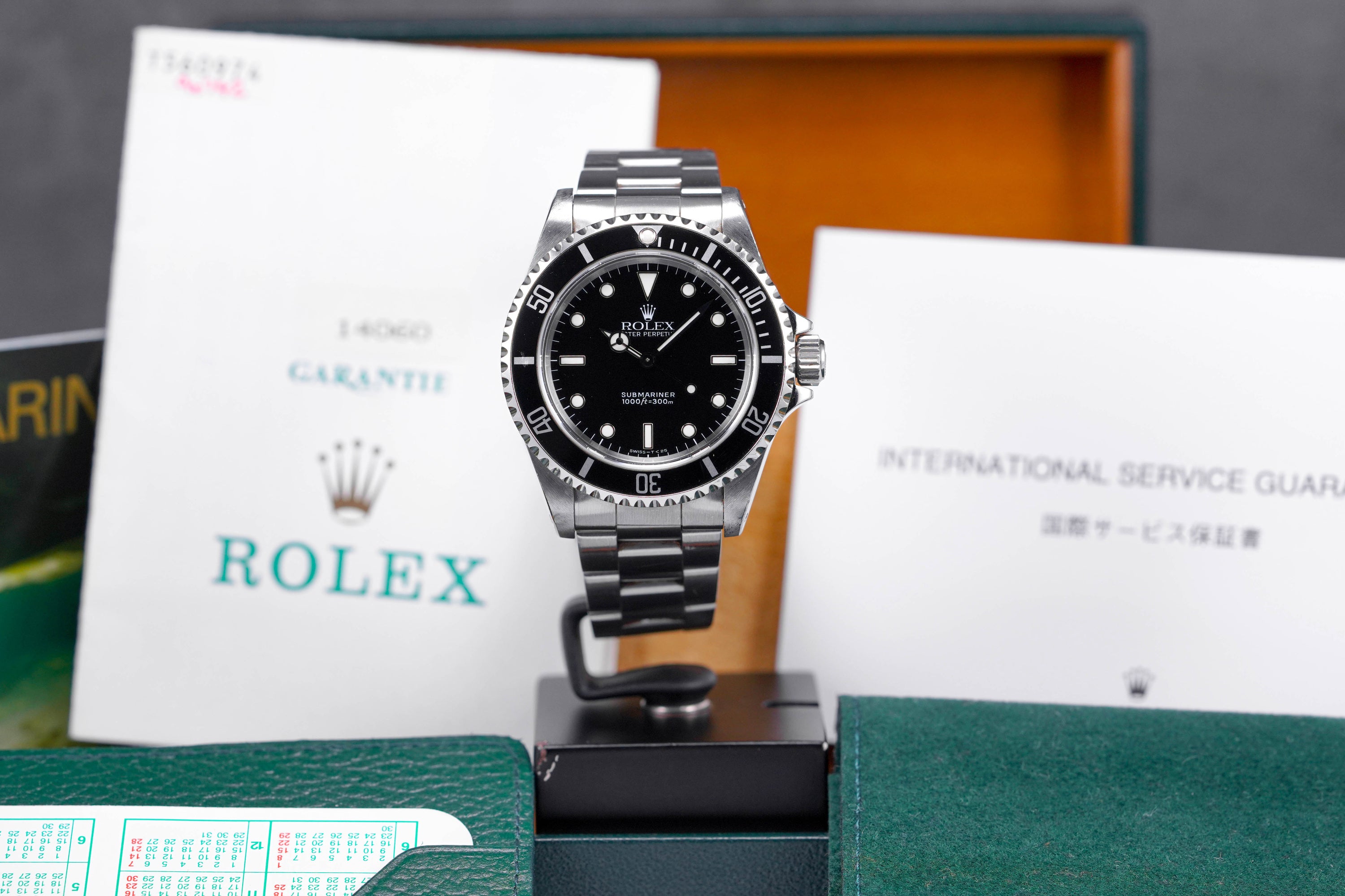 SUBMARINER NO DATE 40MM 14060 2 LINERS (1996)