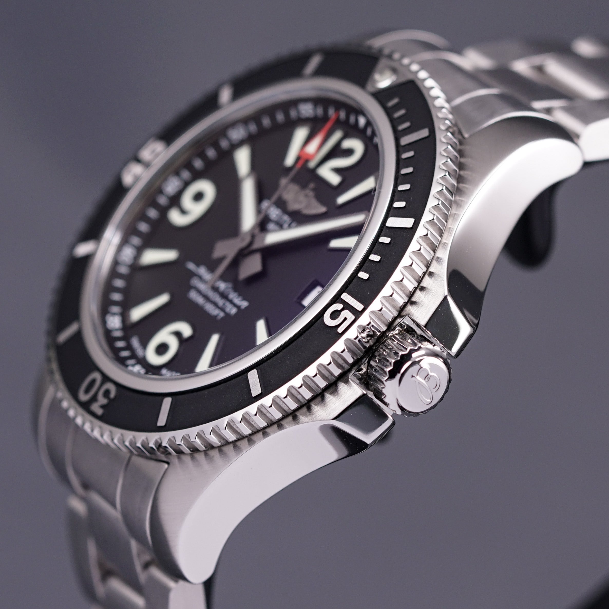 SUPEROCEAN 42MM BLACK DIAL