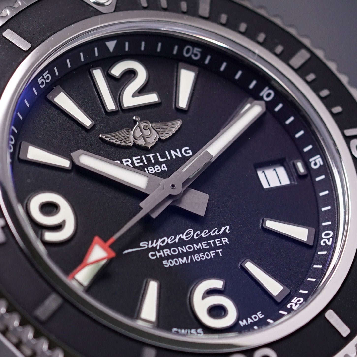 SUPEROCEAN 42MM BLACK DIAL