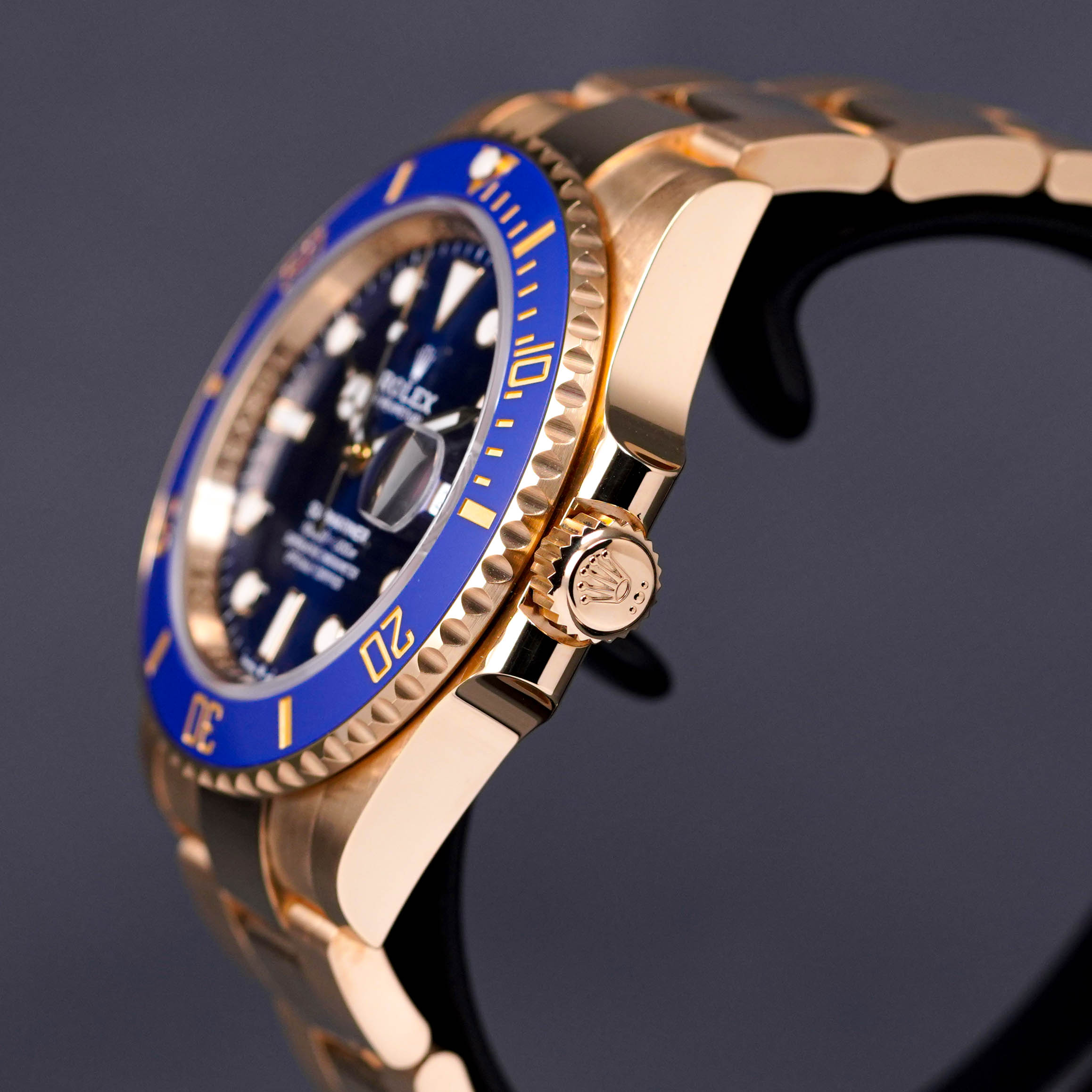 SUBMARINER DATE 41MM YELLOWGOLD BLUE DIAL (2020)