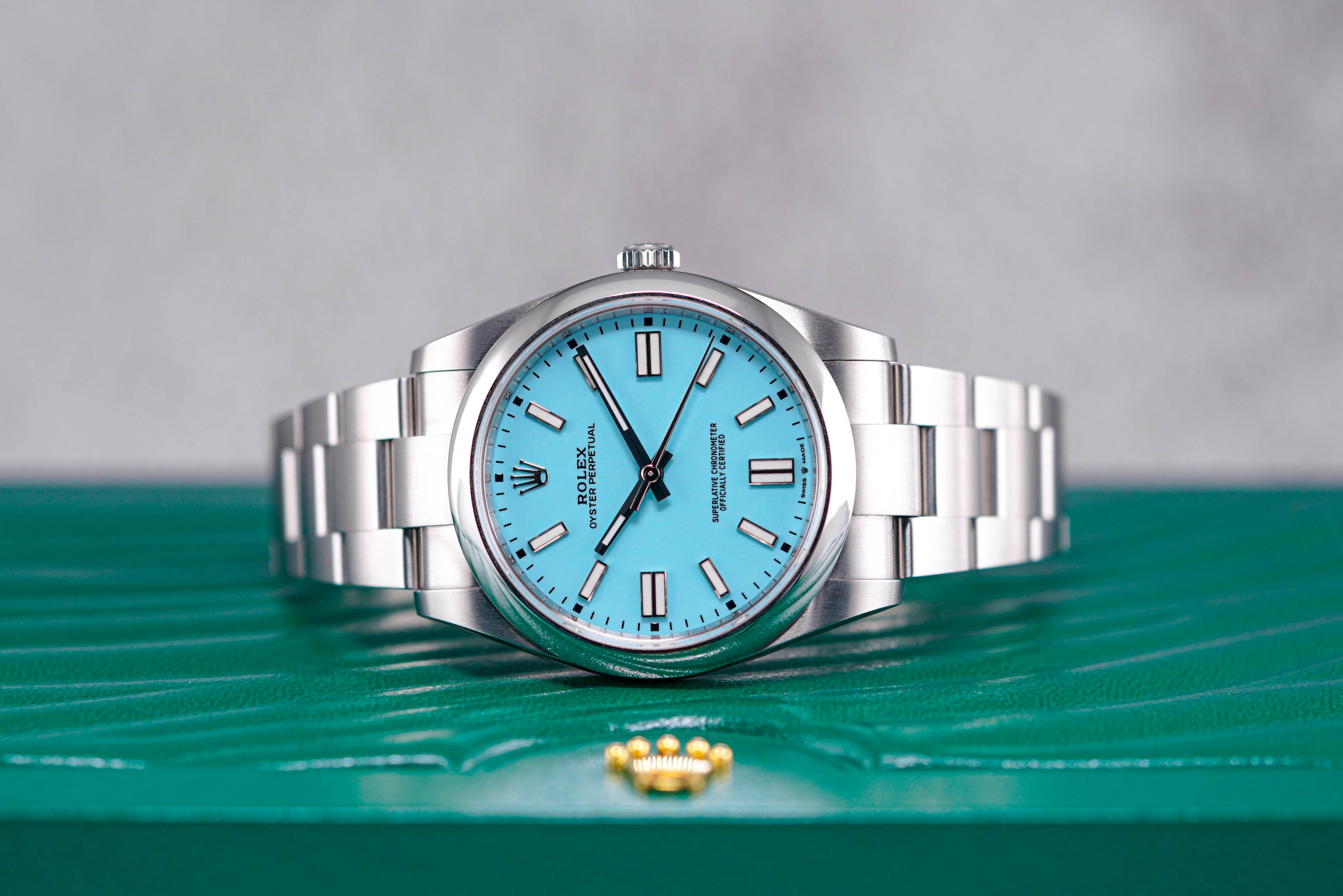 OYSTER PERPETUAL 41MM TIFFANY BLUE (2022)