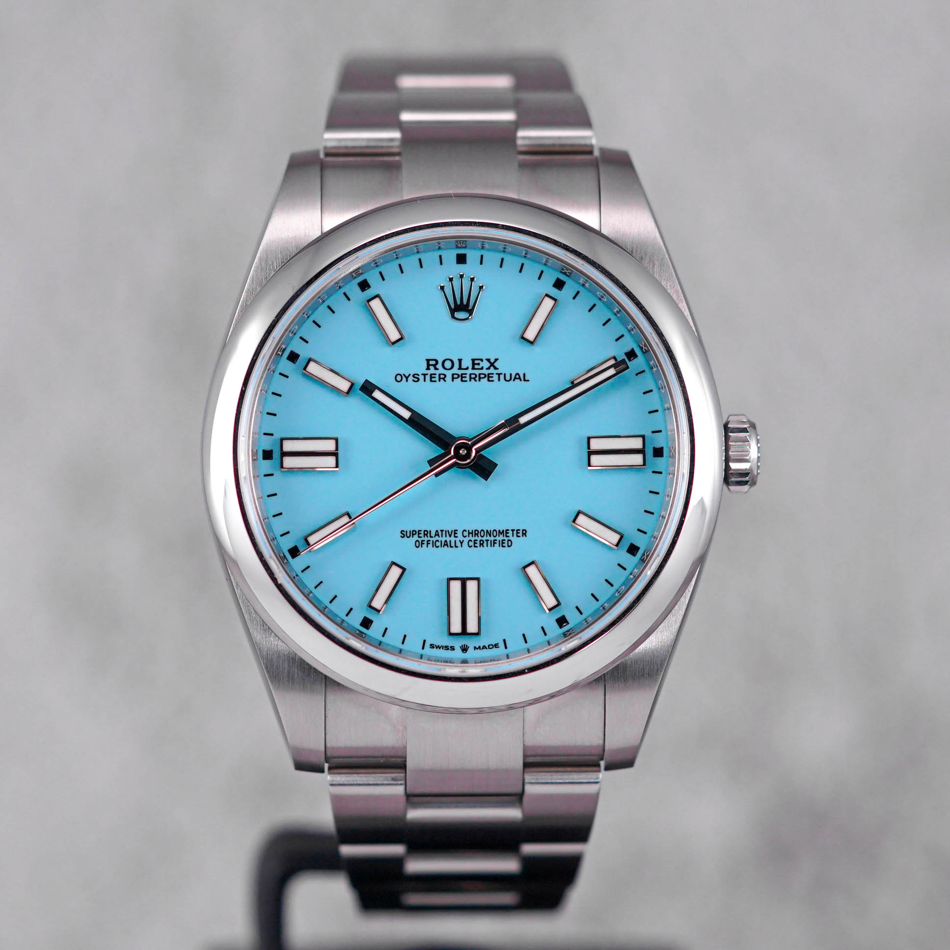 ROLEX OYSTER PERPETUAL 41MM TIFFANY BLUE (2022) - IDWX