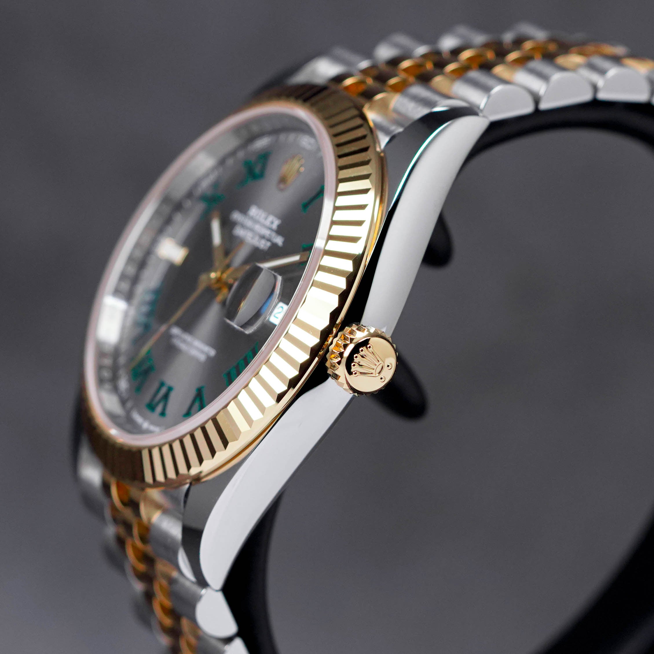 DATEJUST 41MM TWOTONE YELLOWGOLD WIMBLEDON (2023)