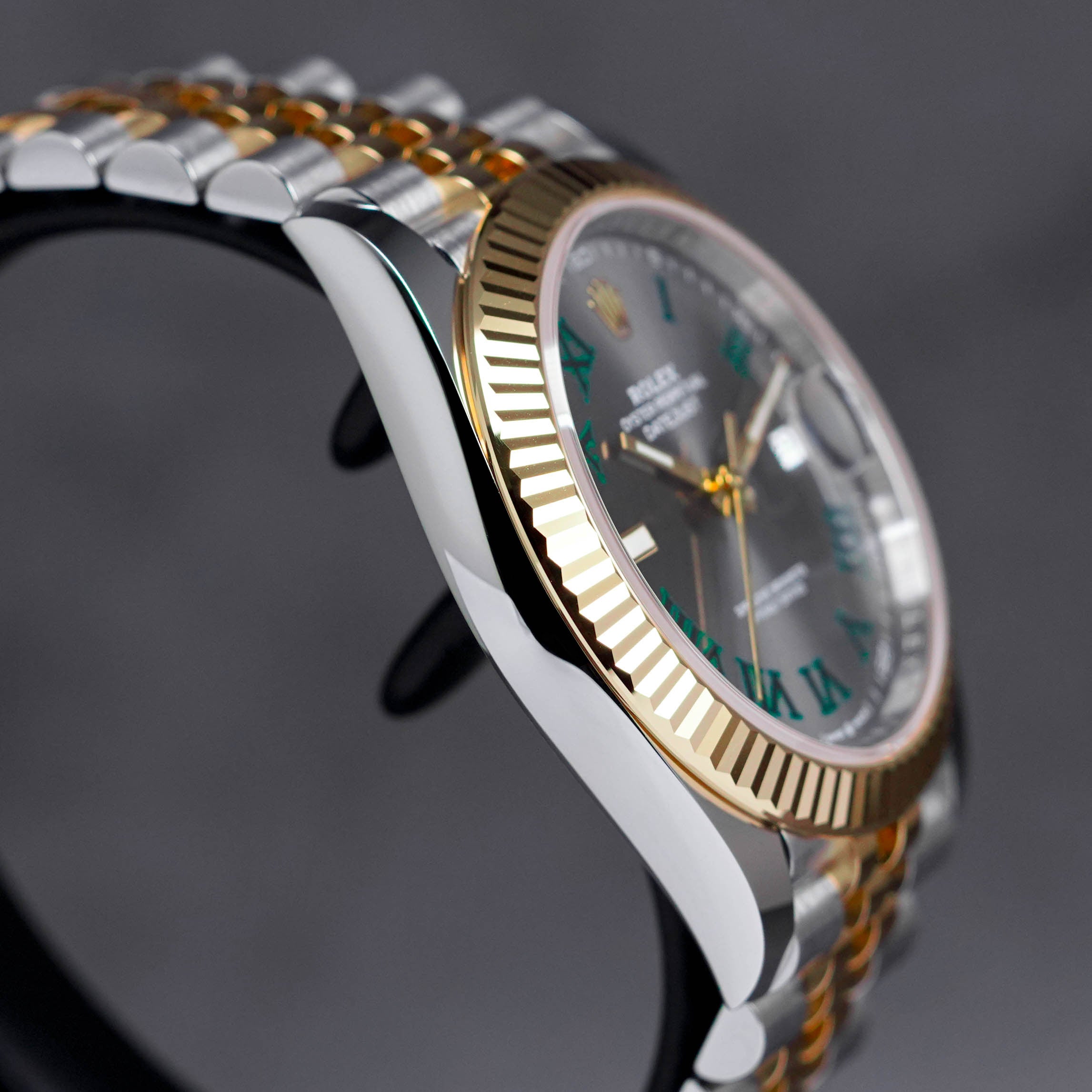 DATEJUST 41MM TWOTONE YELLOWGOLD WIMBLEDON (2023)